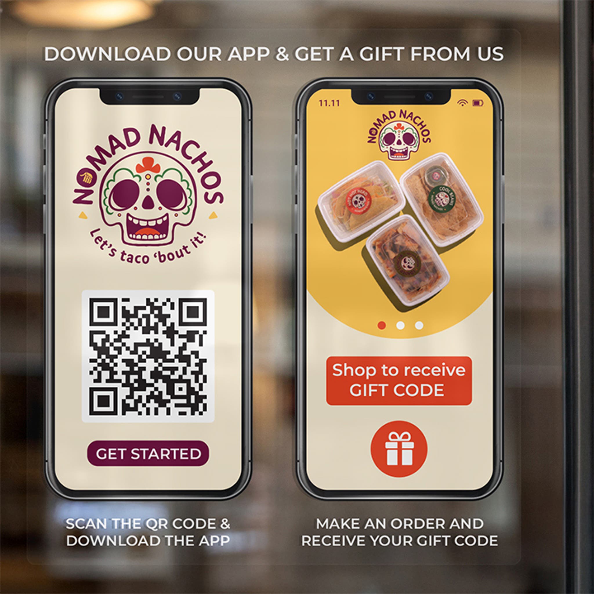 Custom Clear Wall Decals