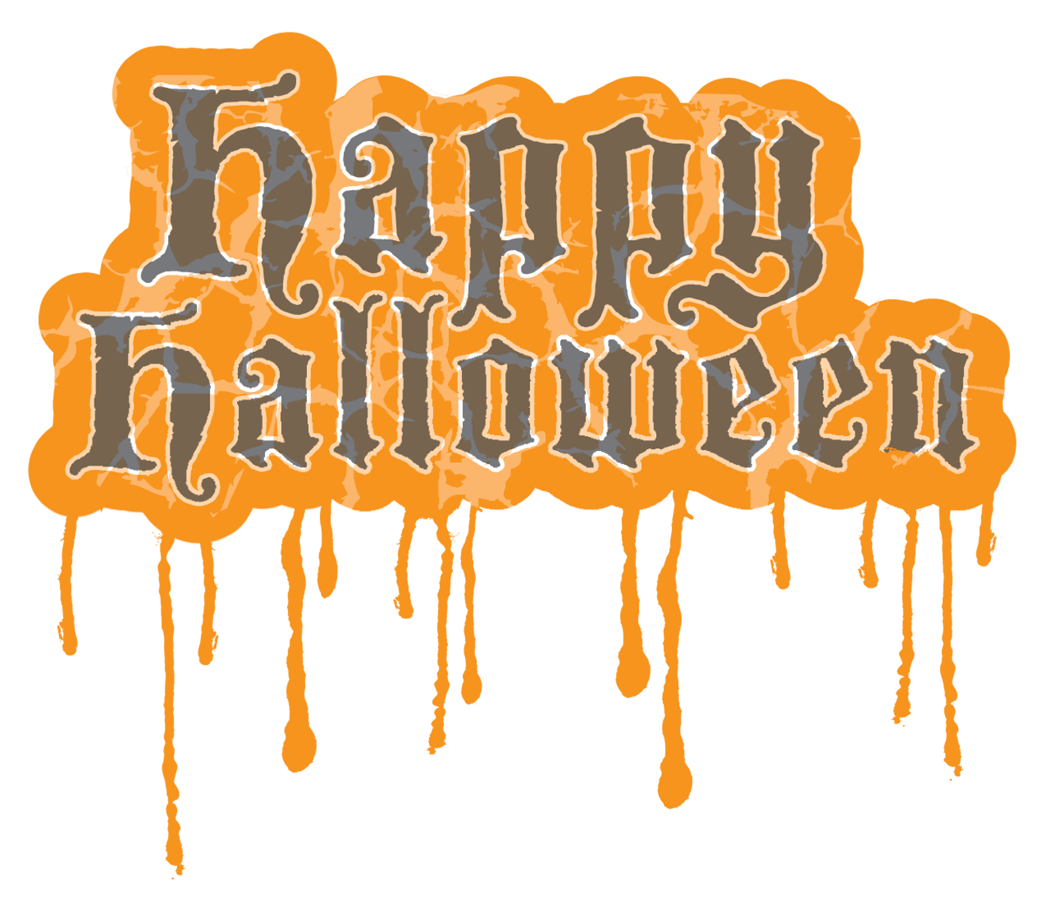 Happy Halloween Drips