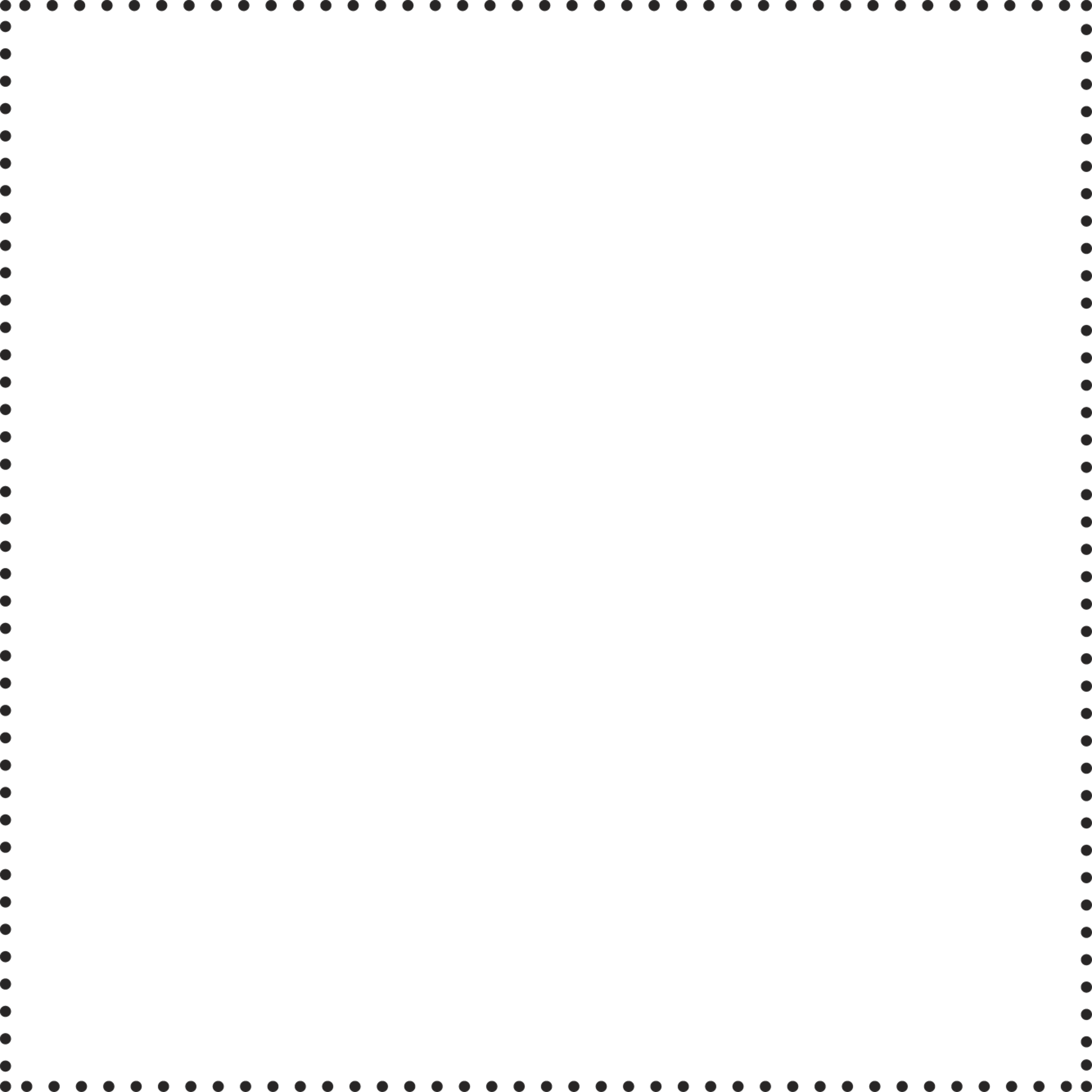 Square Border Dotted
