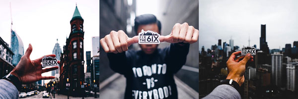 StickerYou Custom Logo Stickers Fix the 6ix