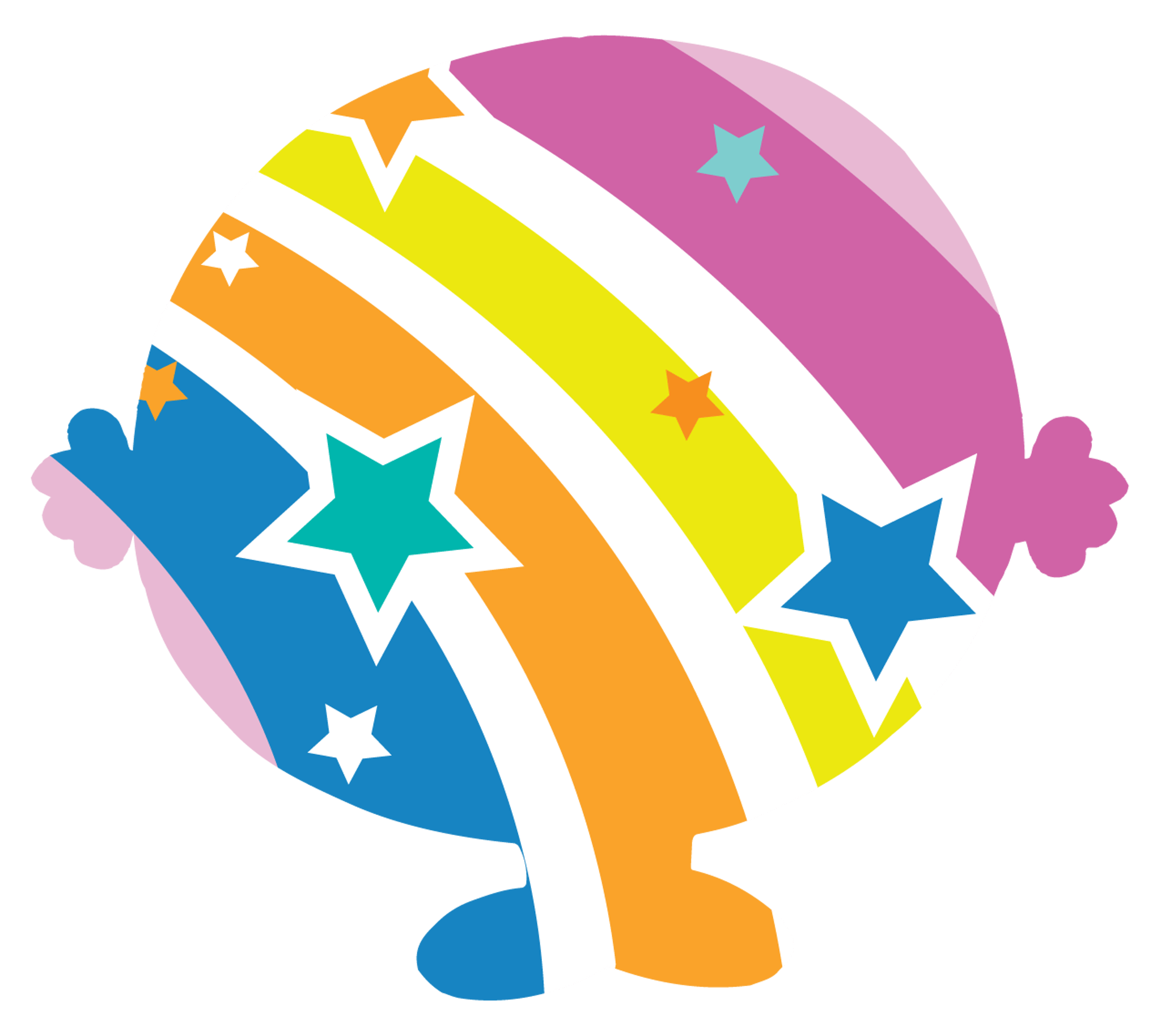 Rainbow Mr. Men Silhouette