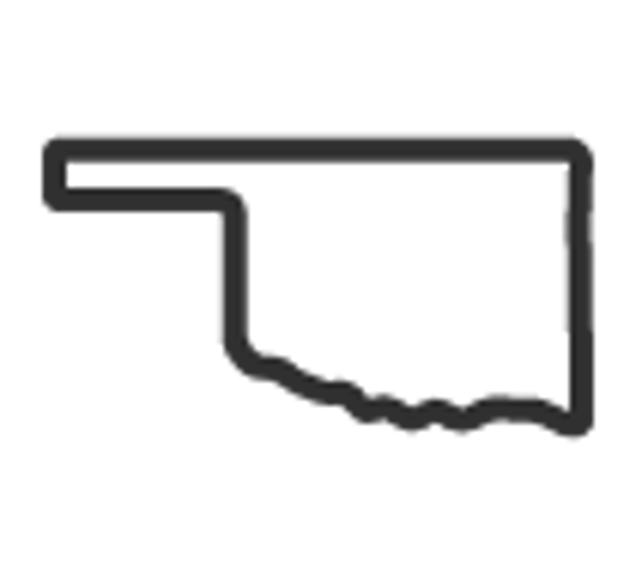 USA Oklahoma State Template