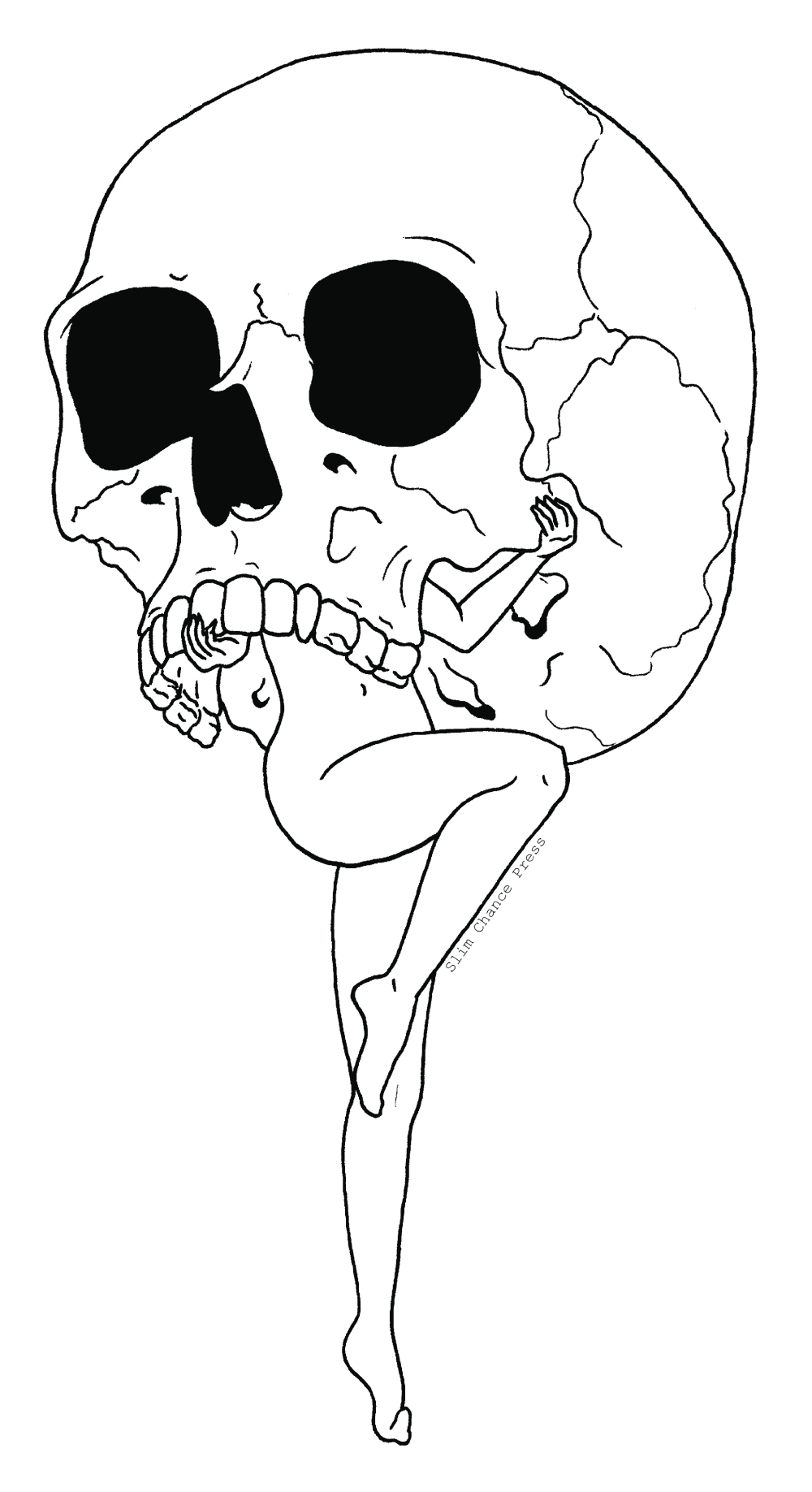 Slim Chance Skull Legs