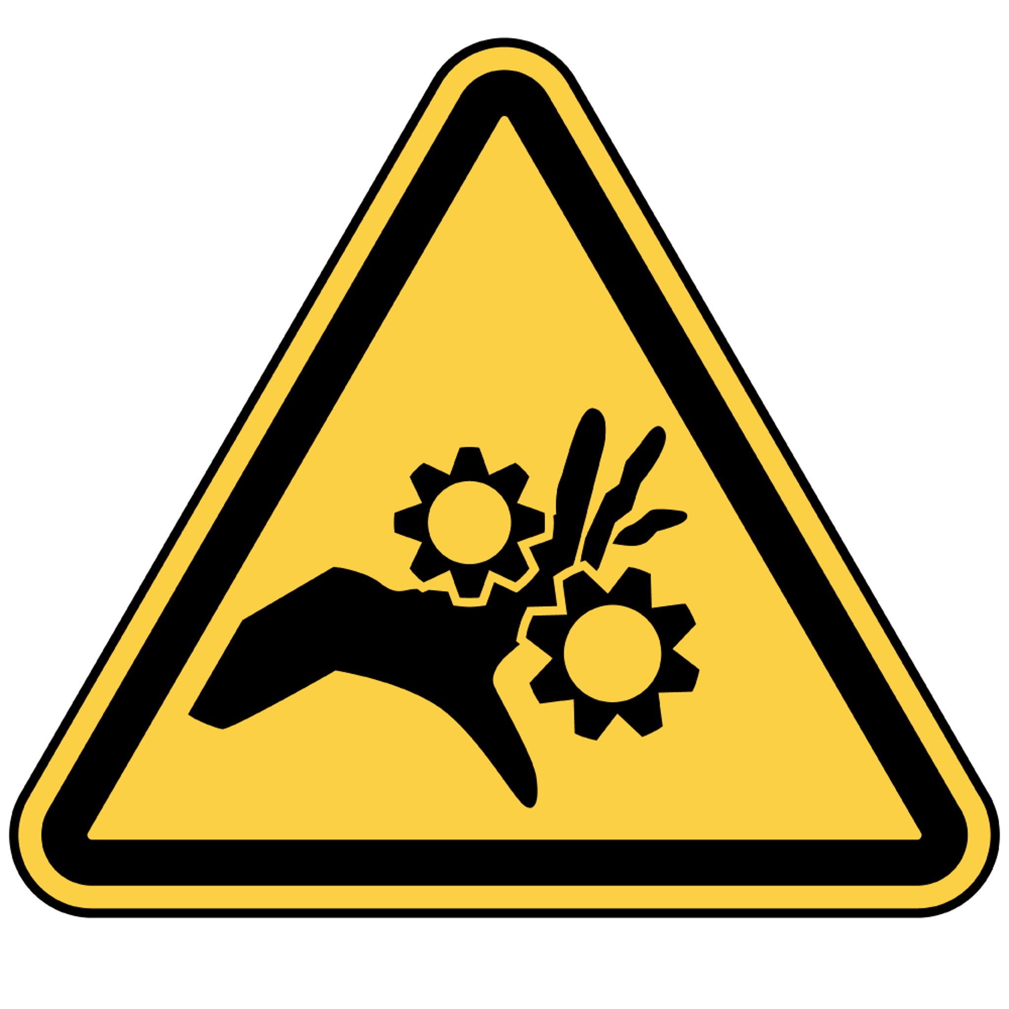 Moving Machinery Crushing Hands