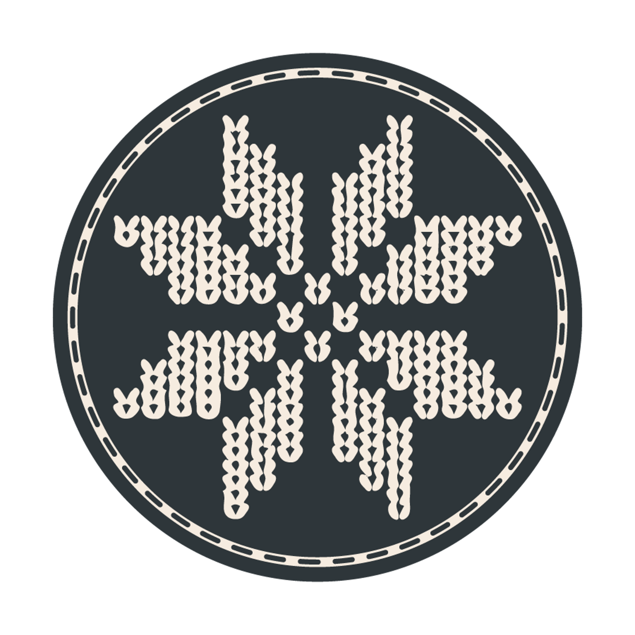 Cross-Stitch Snowflake