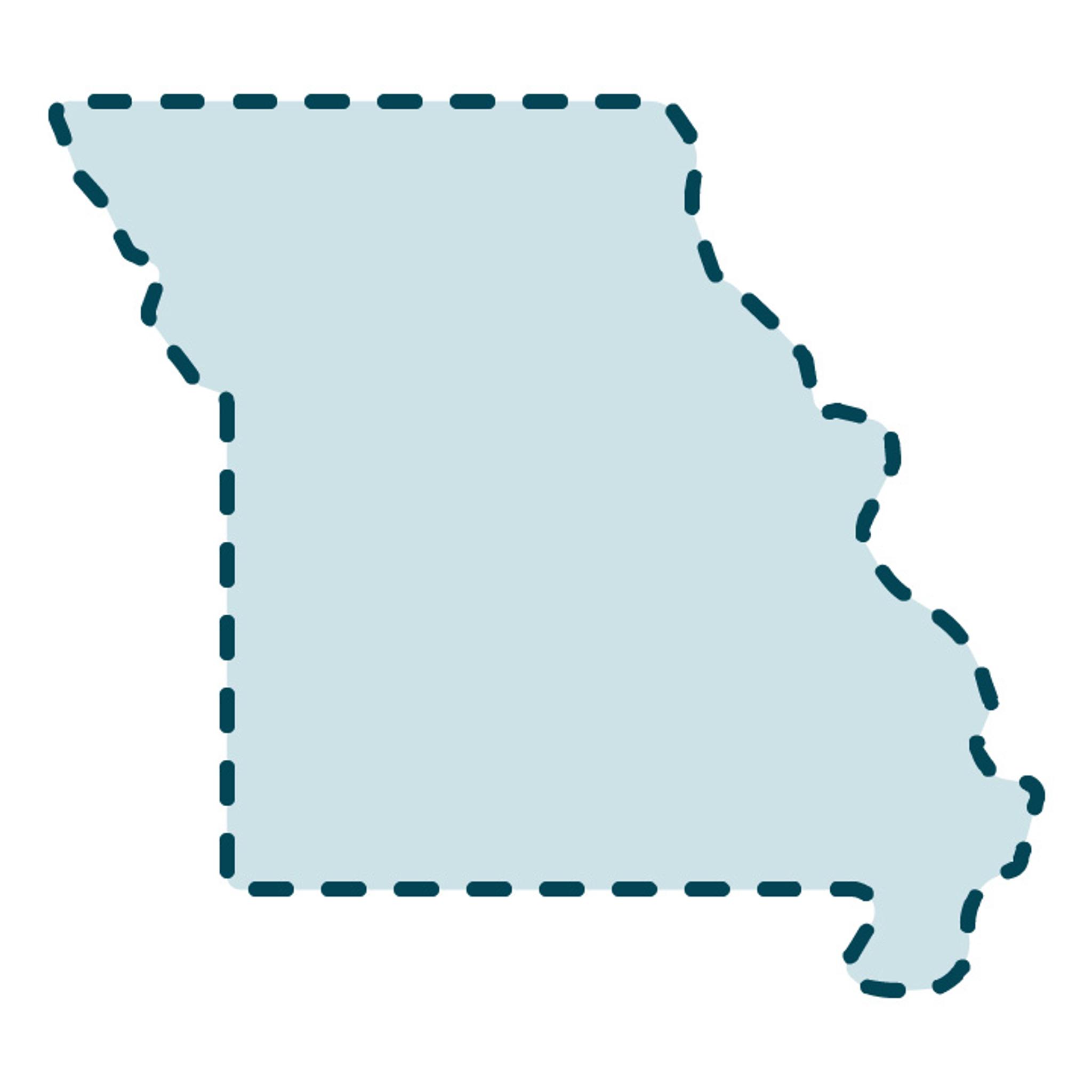 USA Missouri State Template