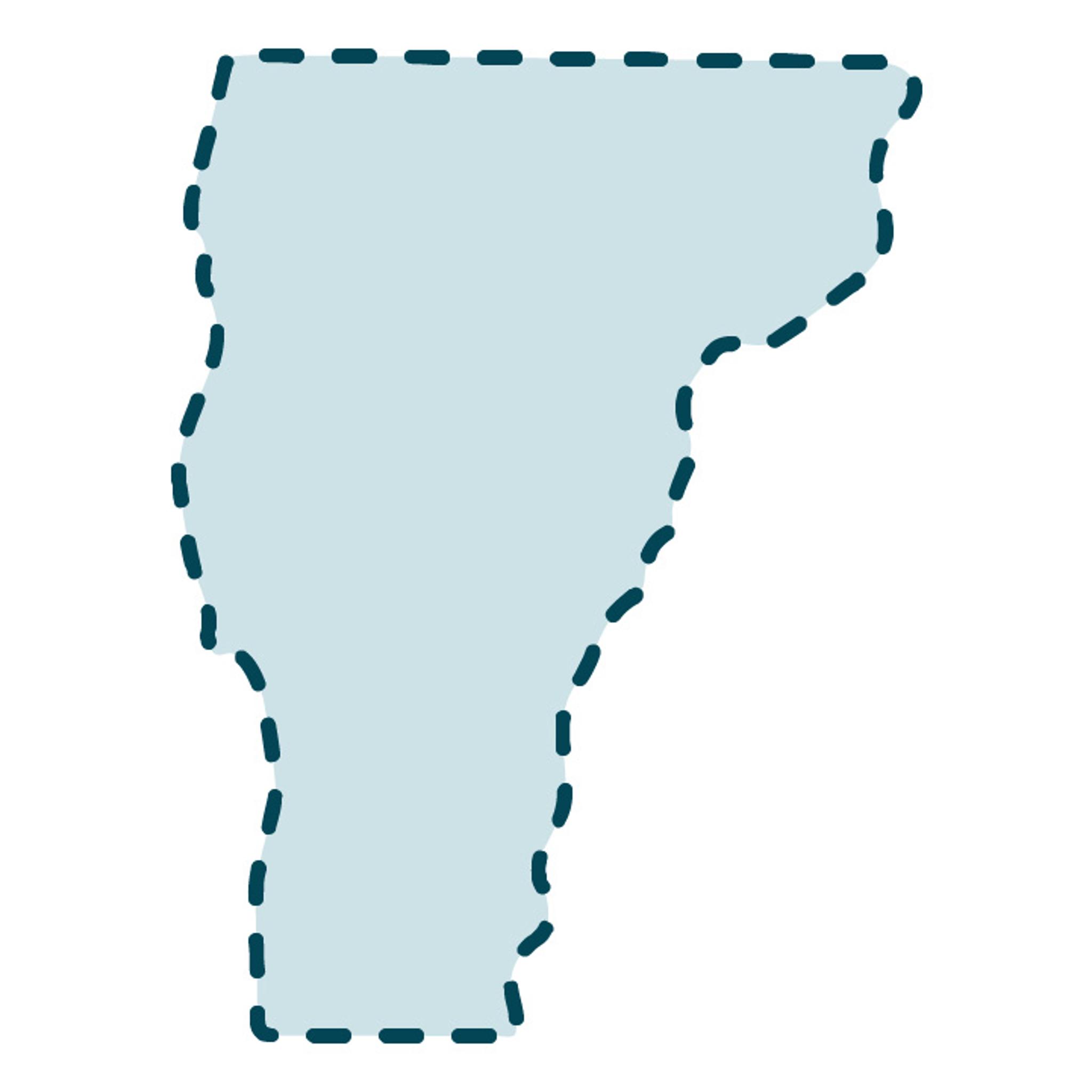 USA Vermont State Template
