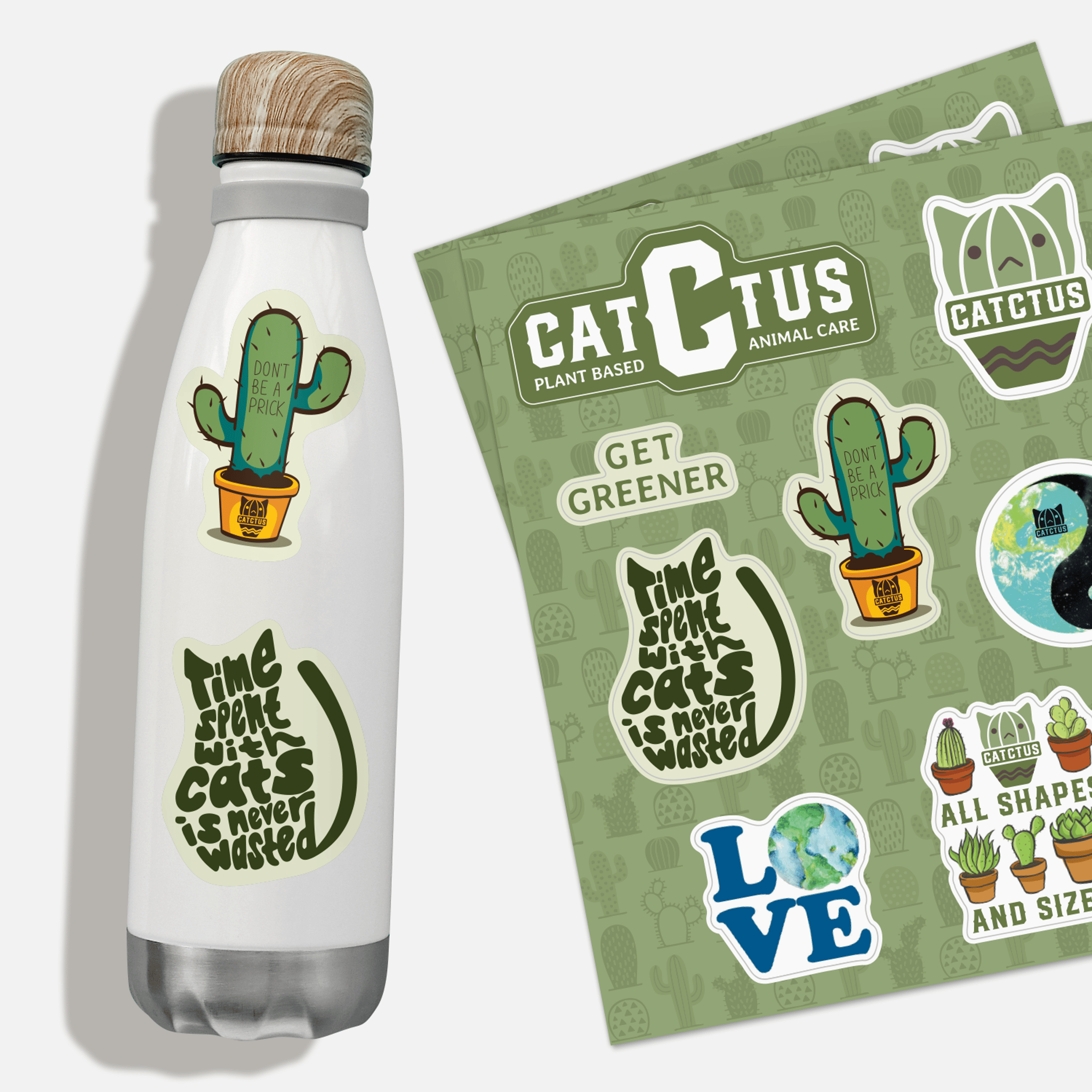 Eco-Safe Sticker Pages
