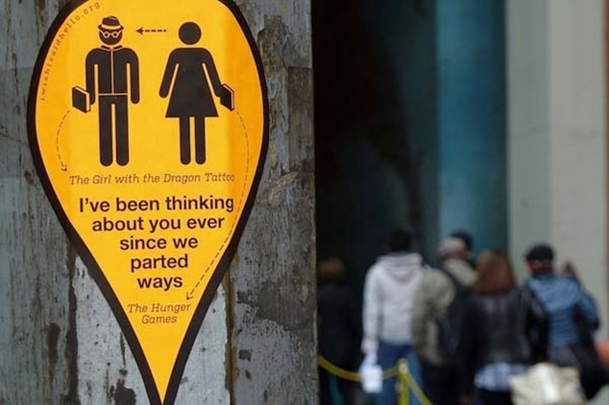 Celebrating Missed Connections - With Stickers