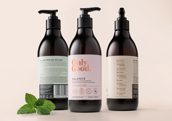 Rose Gold Metallic Bottle Labels