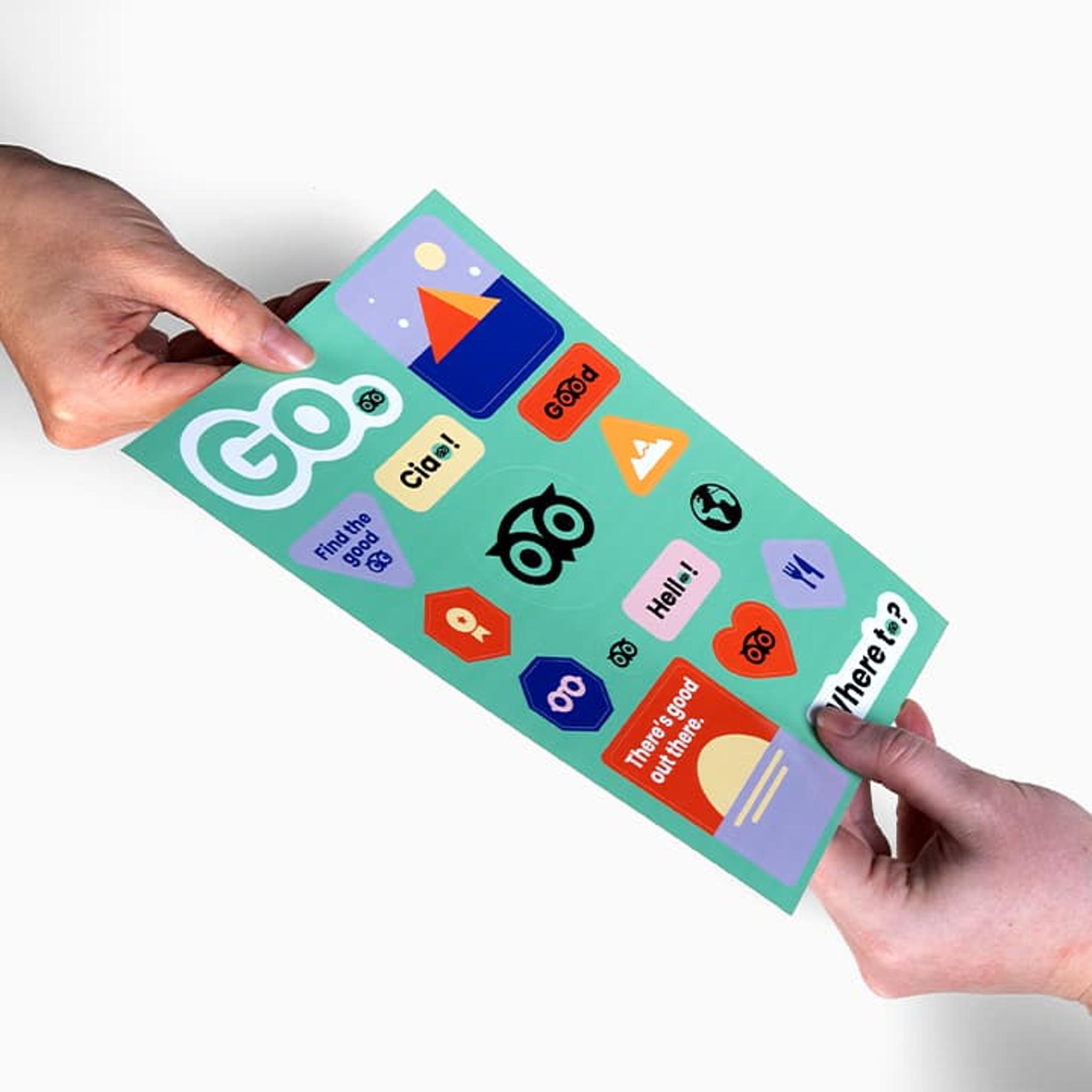 Glossy Sticker Pages
