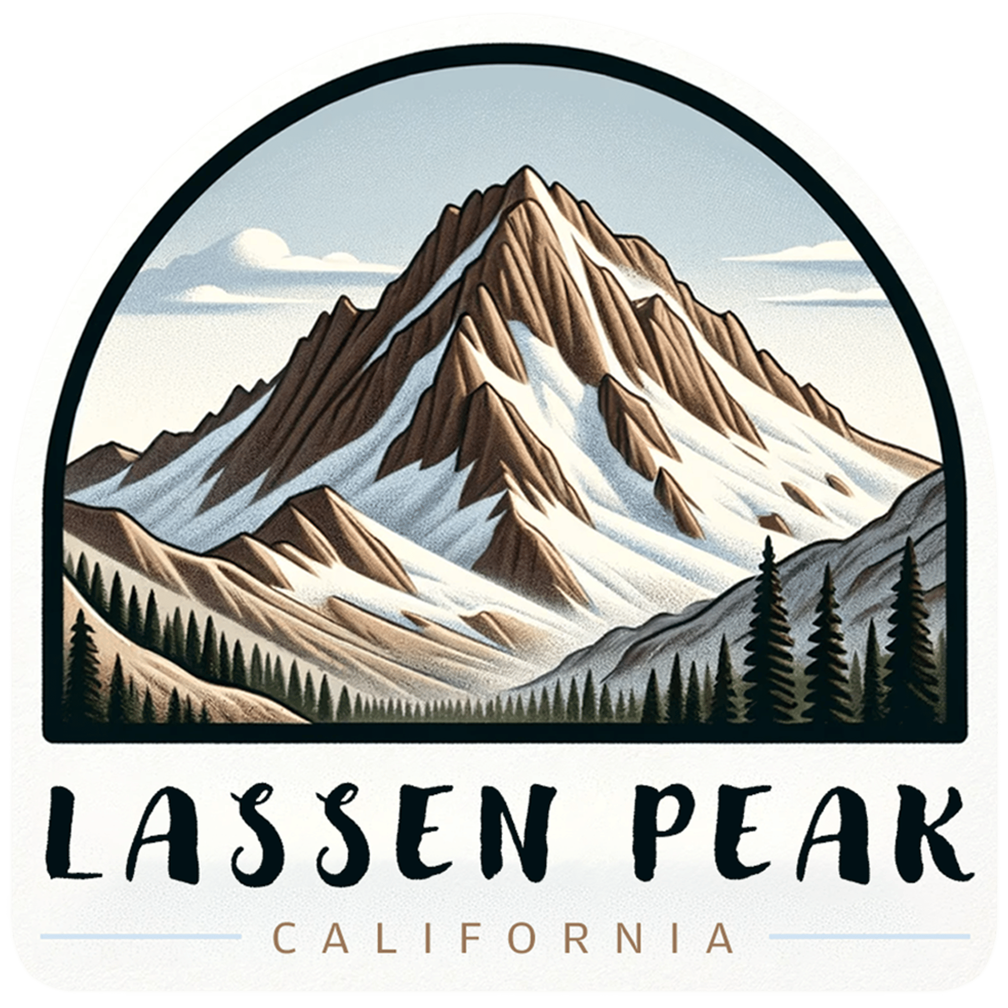 California, Lassen Peak