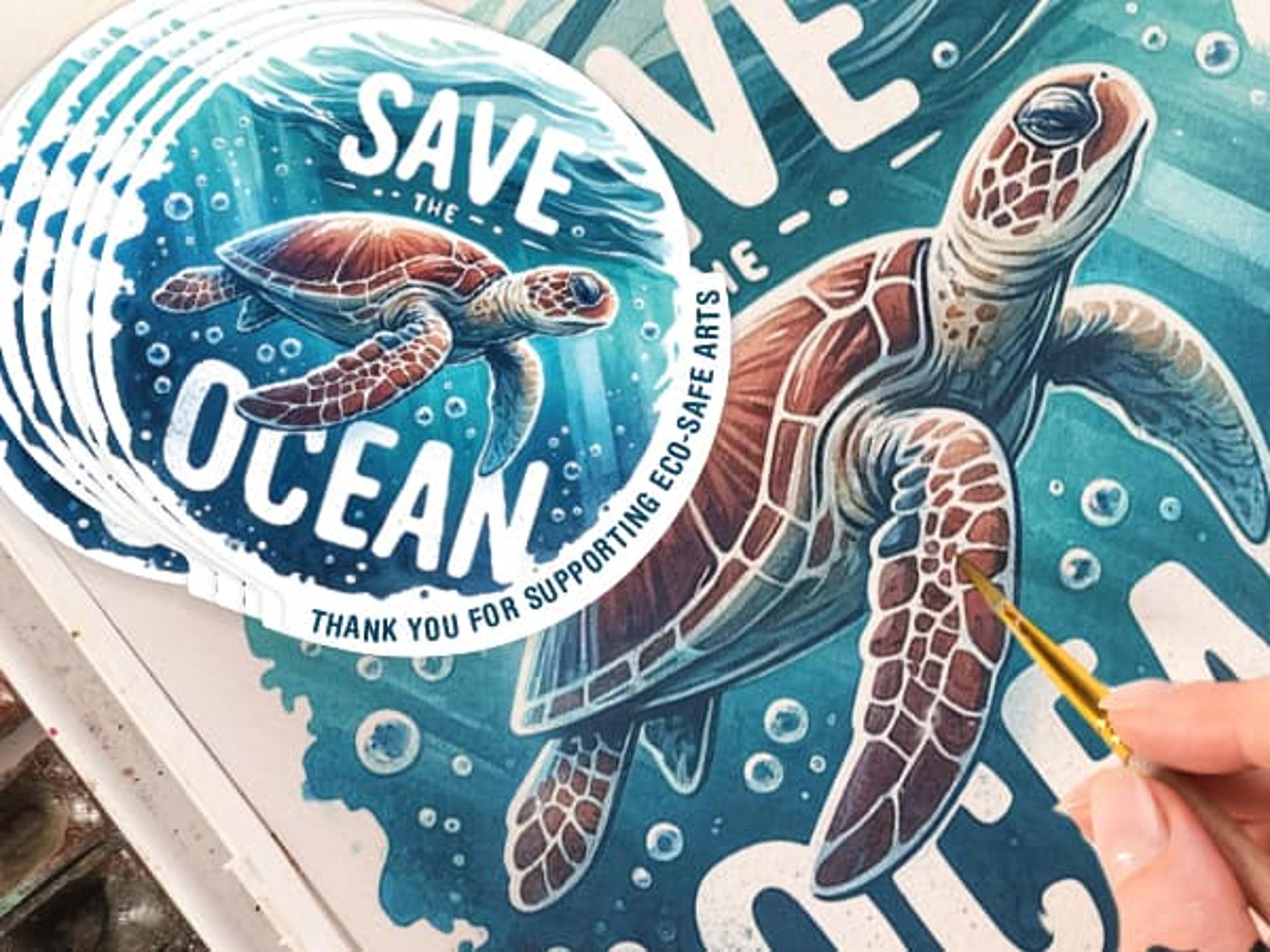 Eco-Safe Stickers