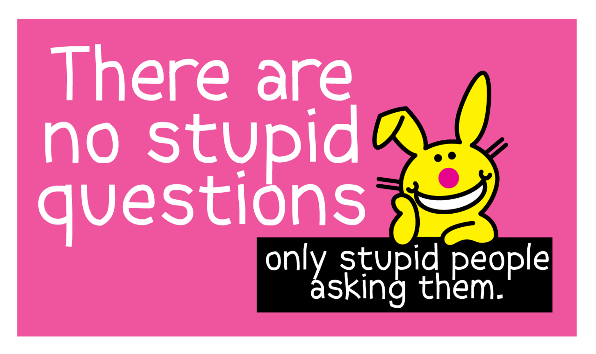 There Are No Stupid Questions