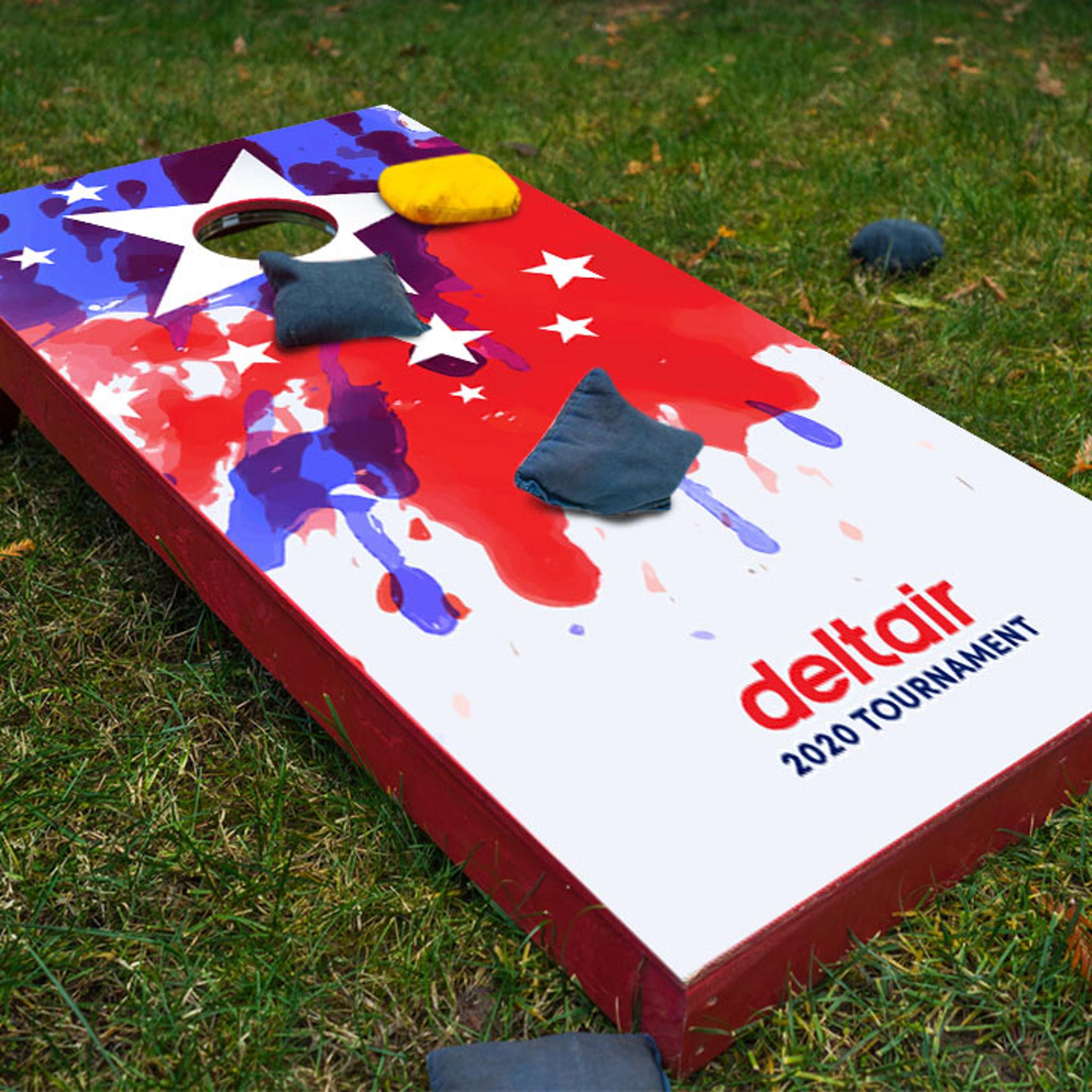 Custom Cornhole Decals
