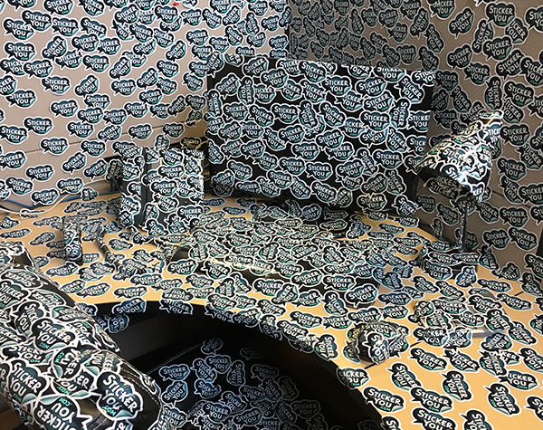 National Sticker Day StickerBomb StickerYou