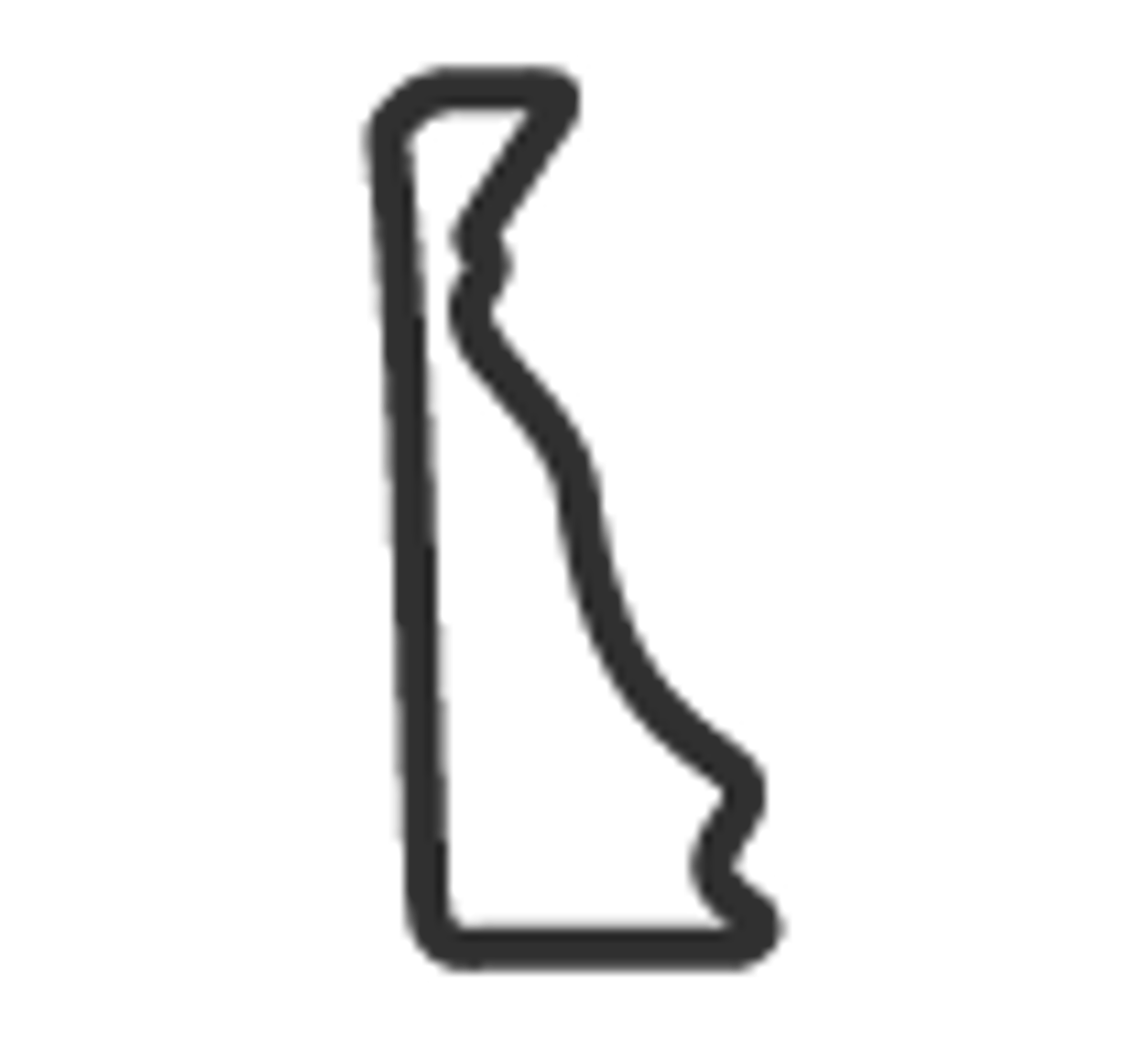 USA Delaware State Template
