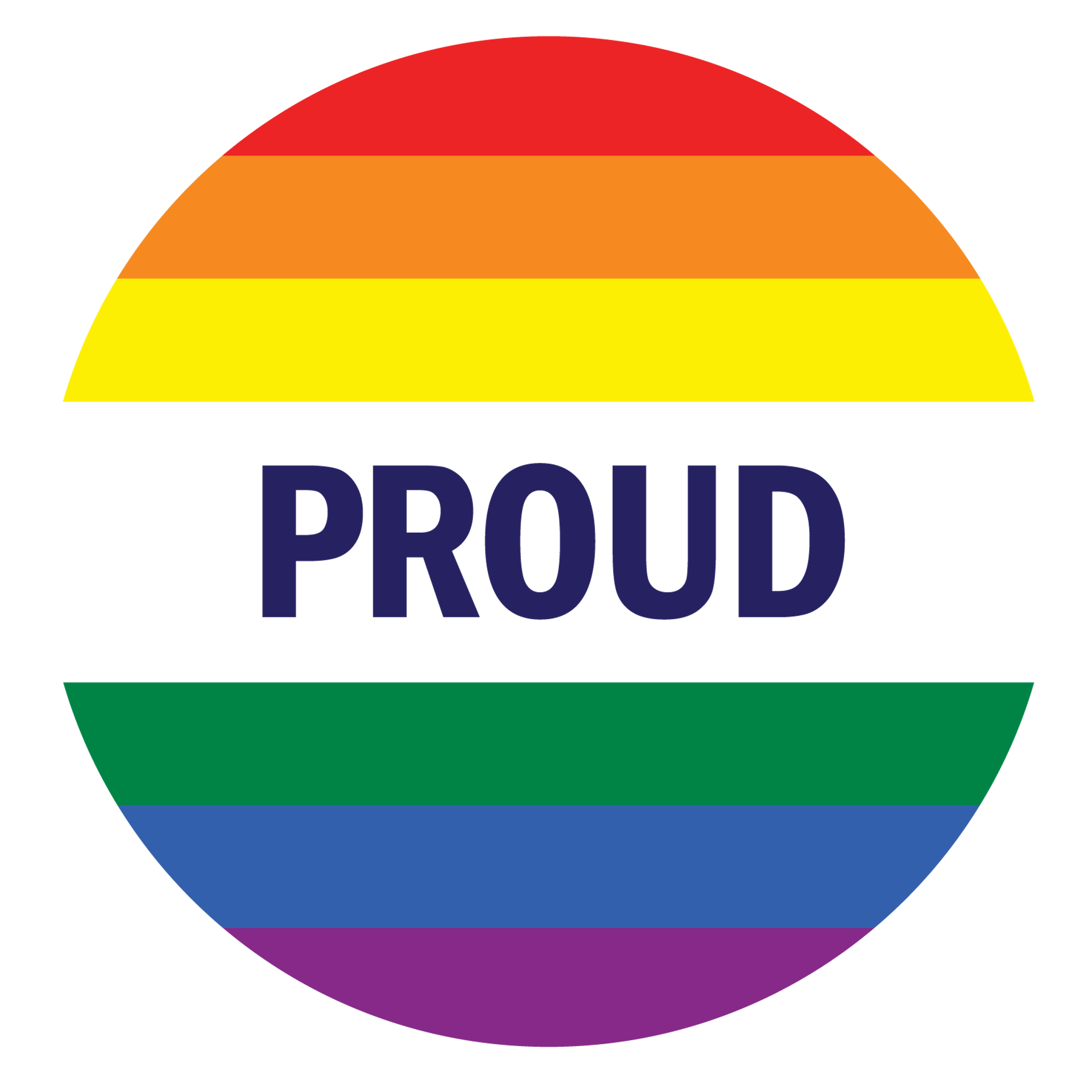 Rainbow Proud Pride