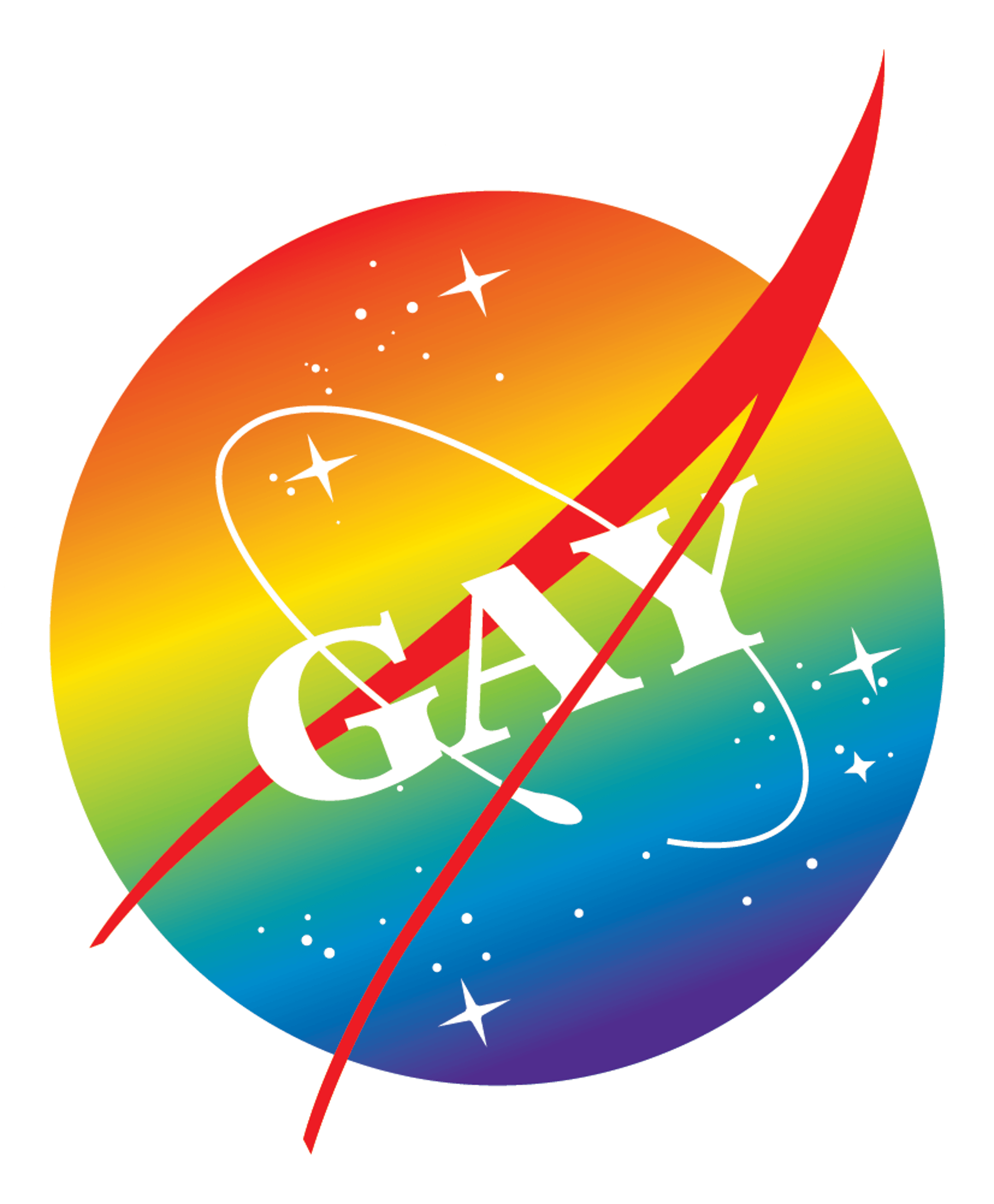 Gay NASA Rainbow