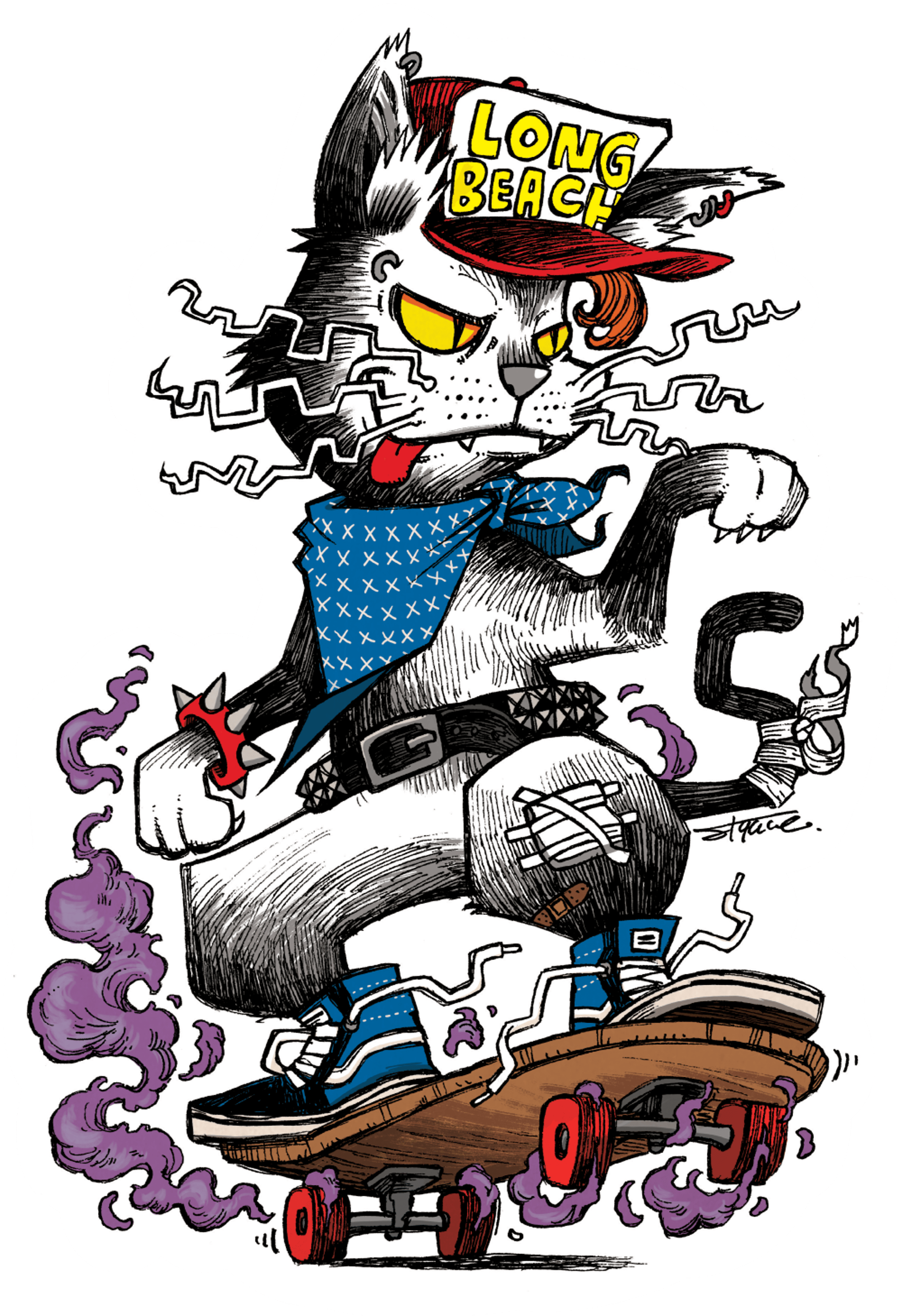 Skater Cat