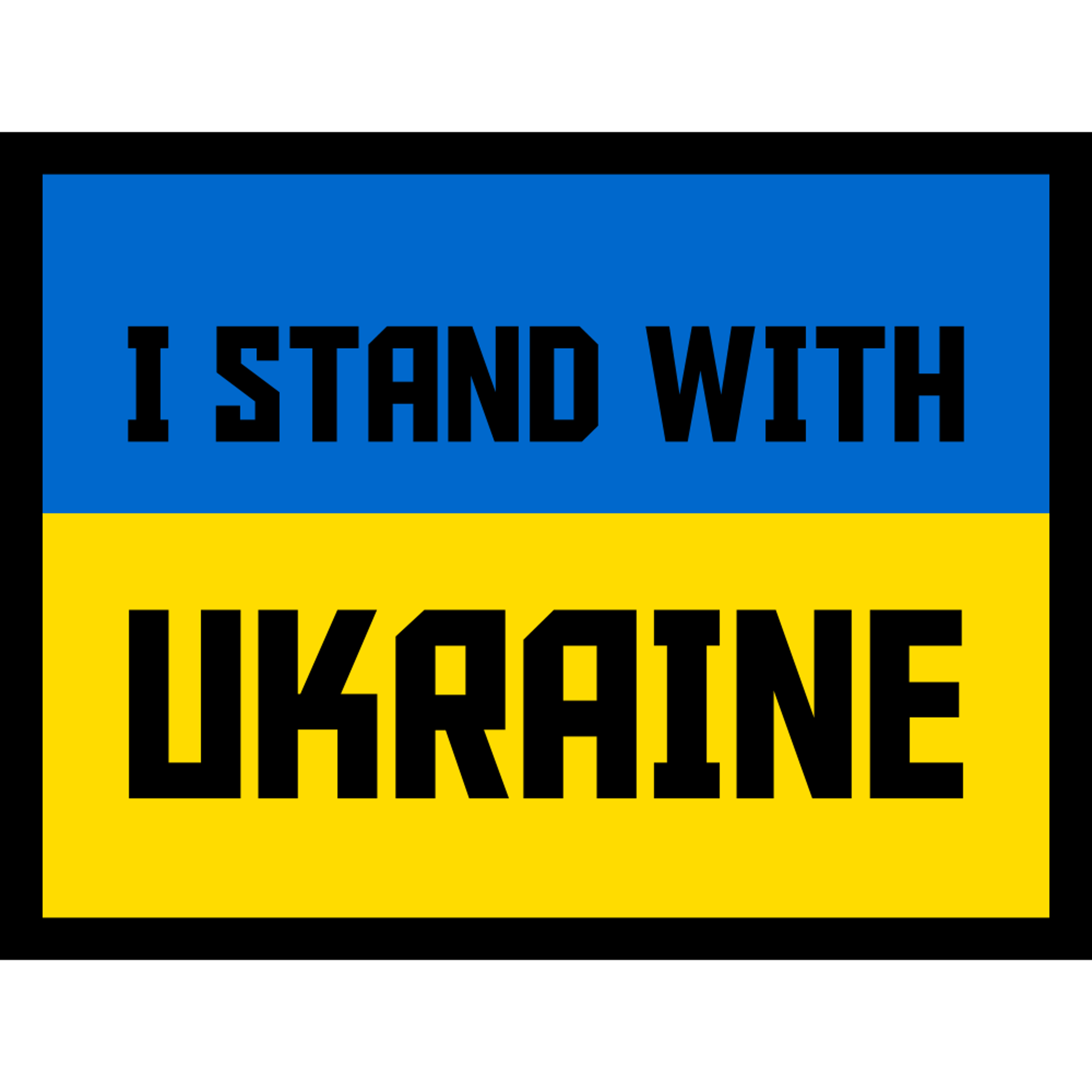 I Stand With Ukraine