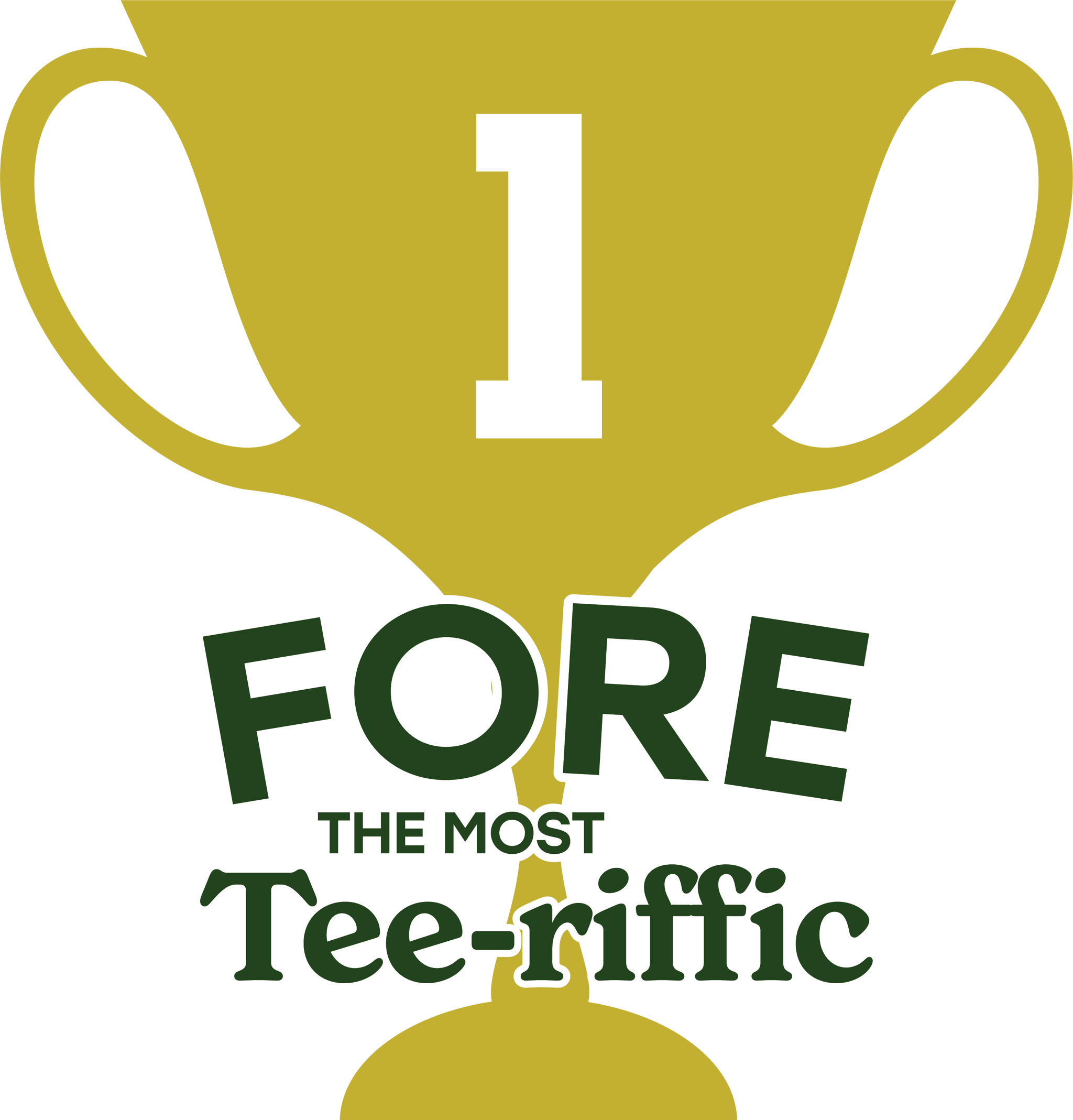 Fore Tee-rrific Trophy
