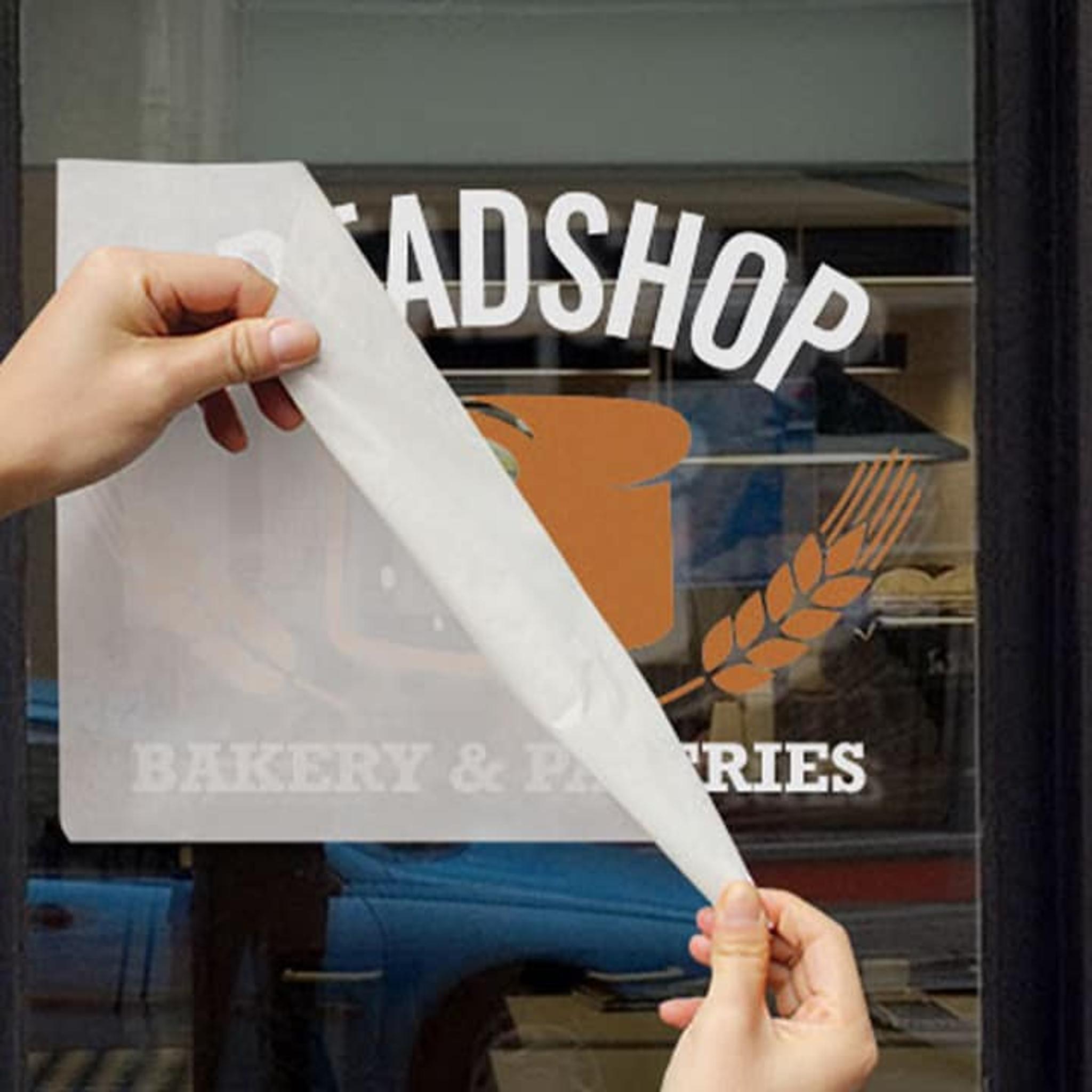 Vinyl Window Graphics