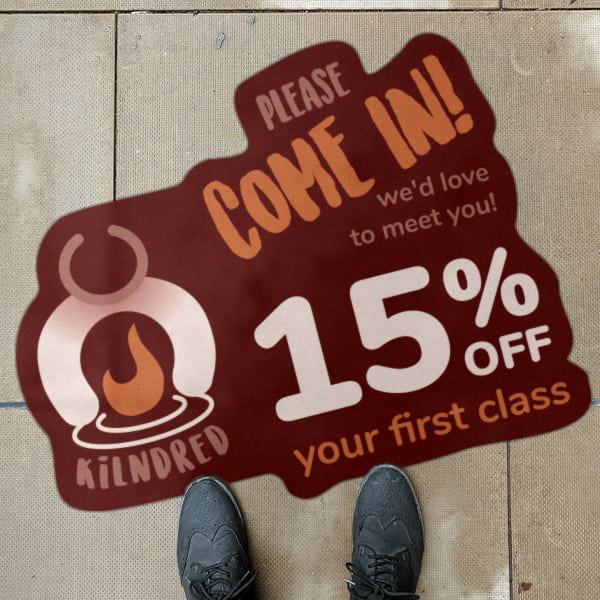 Capture new customers and get the attention of passersby using street decals