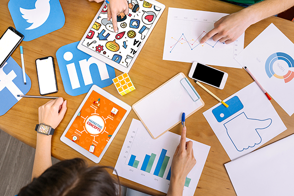 Social media marketing brainstorming