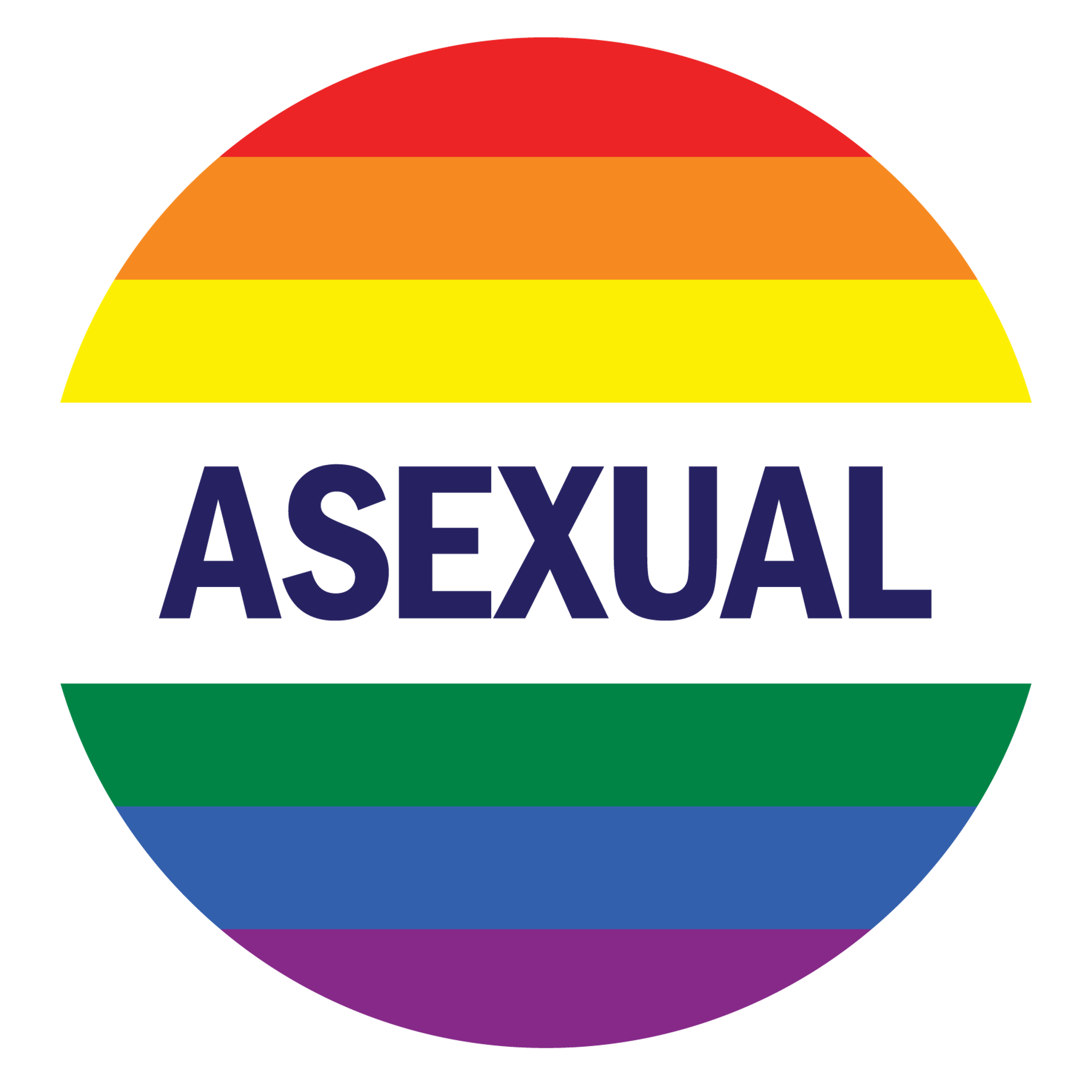 Rainbow Asexual Pride