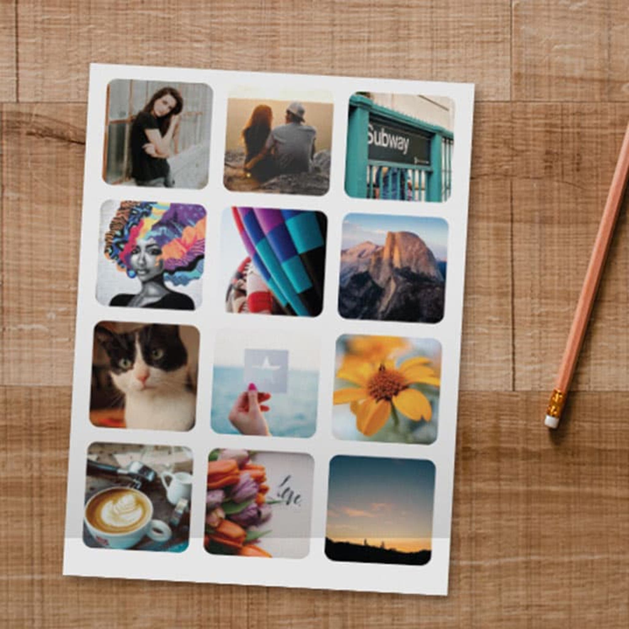 Instagram Photo Sticker Pages