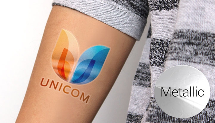 metallic temporary tattoo temporary tattoo, metallic tattoo, marketing, events