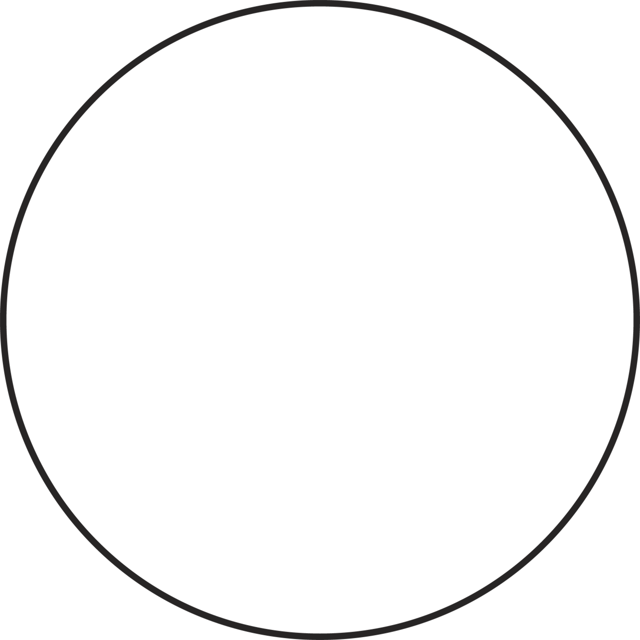 Circle Border Thin