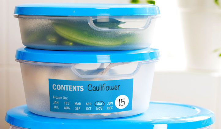 calendar, freezer labels, expiry labels, tupperware labels