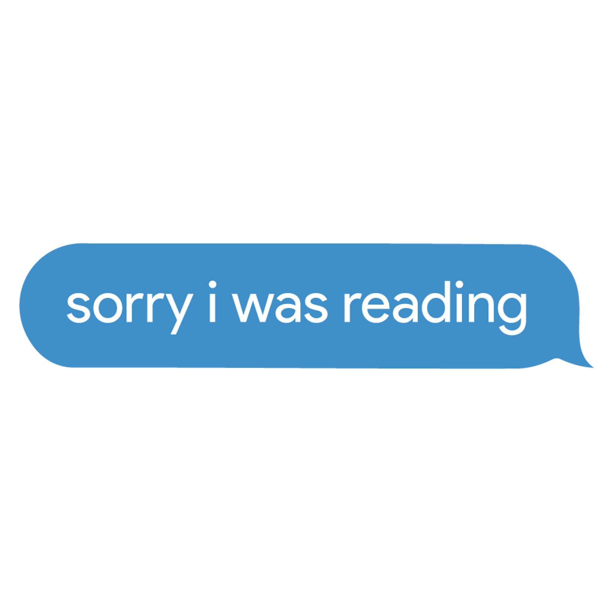 Sorry I Was Reading Booktok