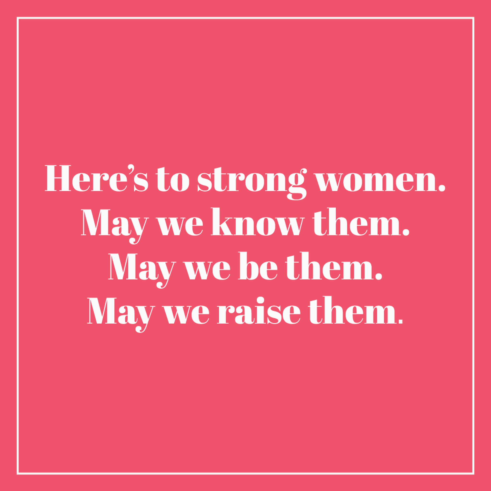 Strong women quote