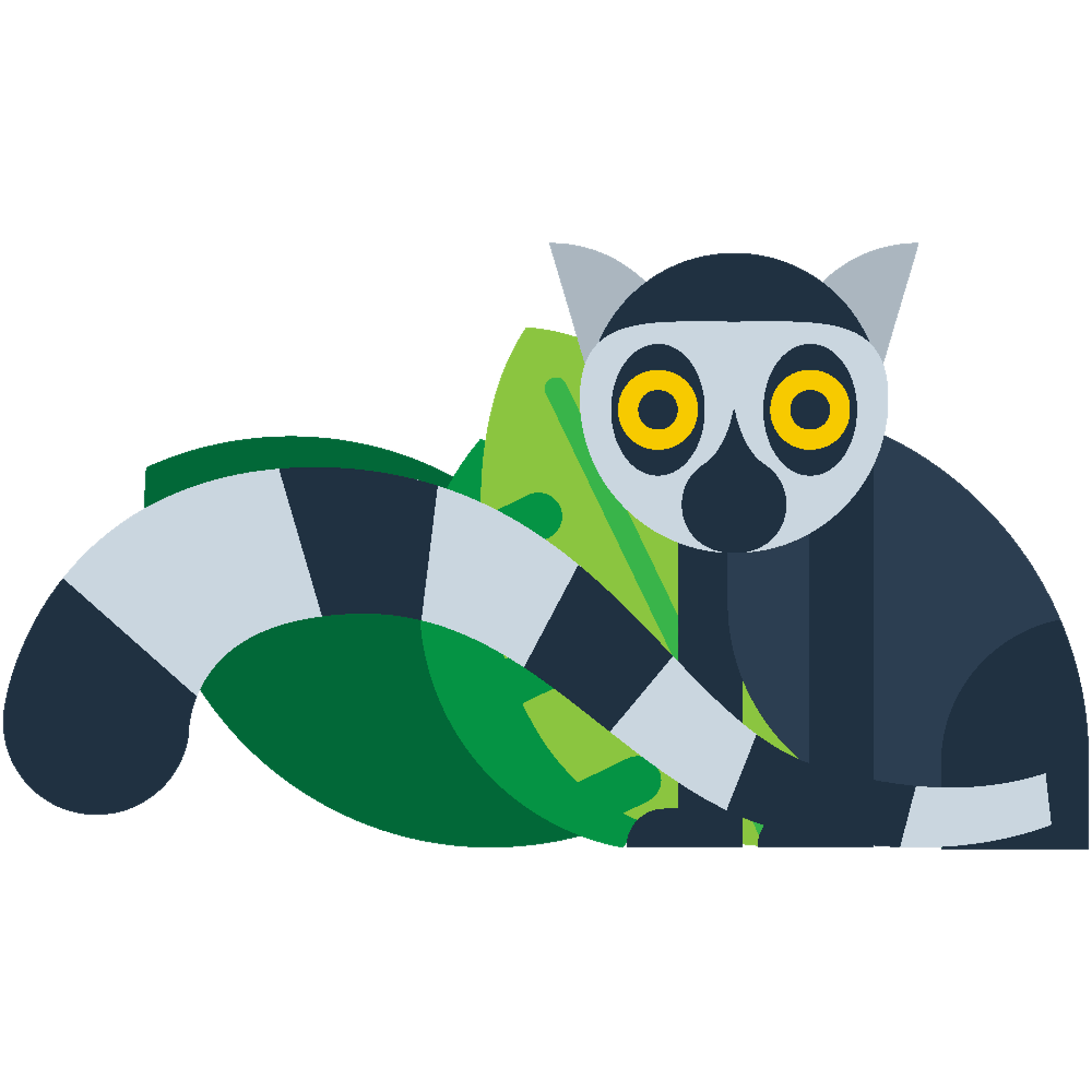 Cartoon Lemur