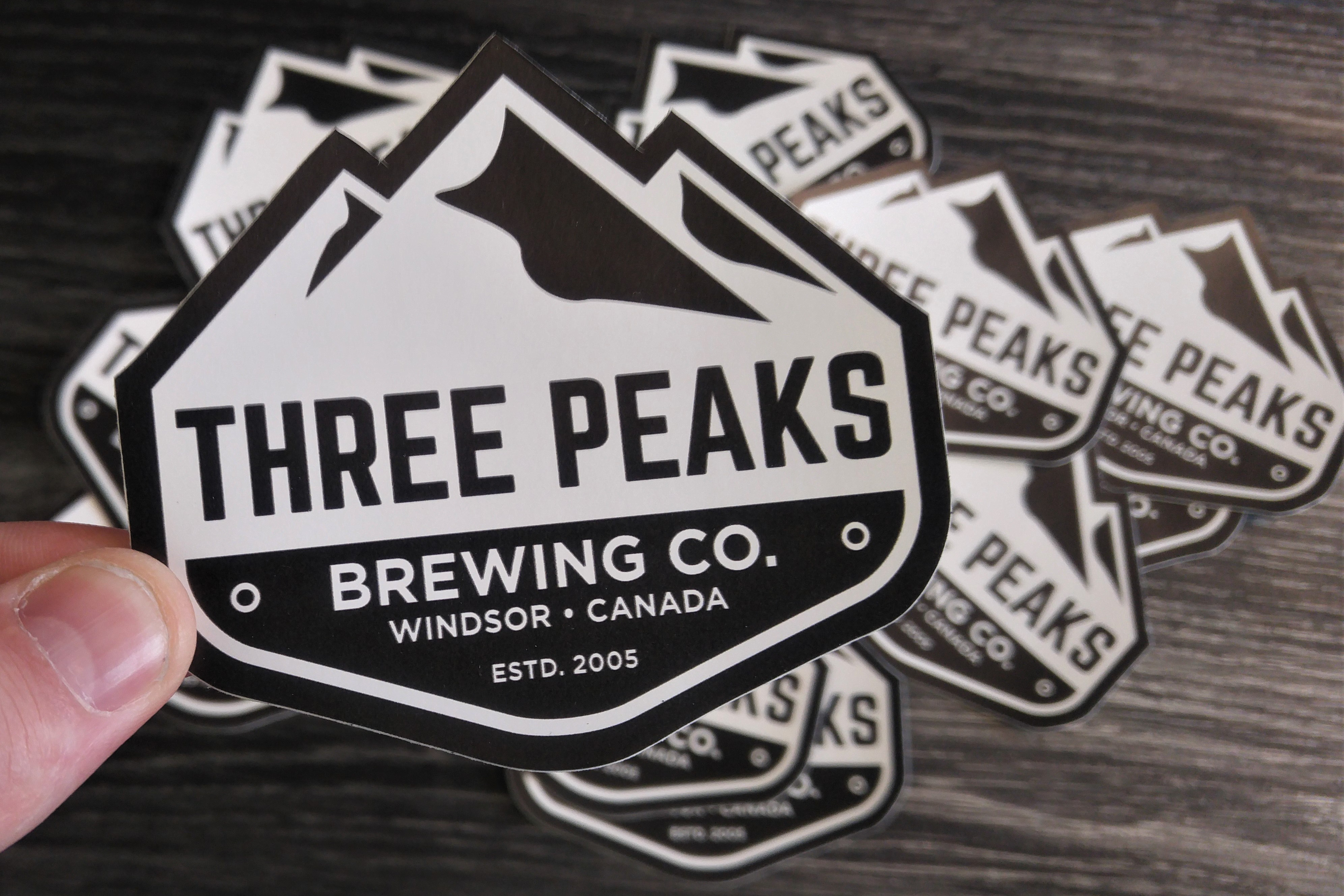 Custom logo die-cut stickers