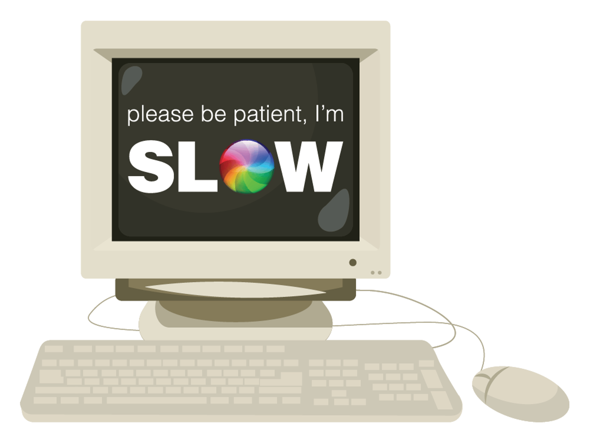Funny Slow Computer
