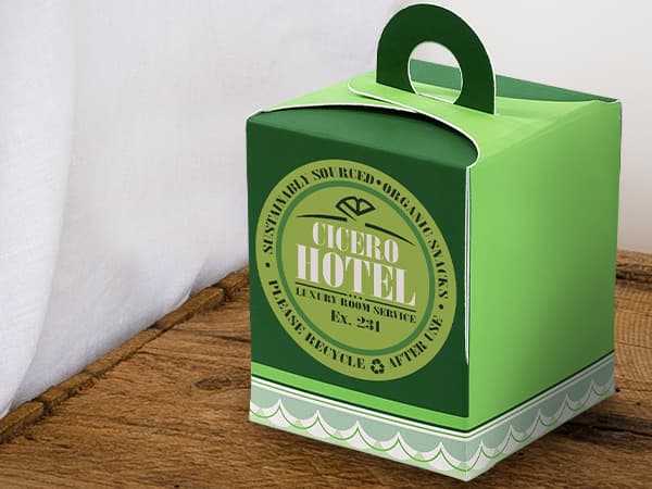 Eco-Safe Paper Roll Labels