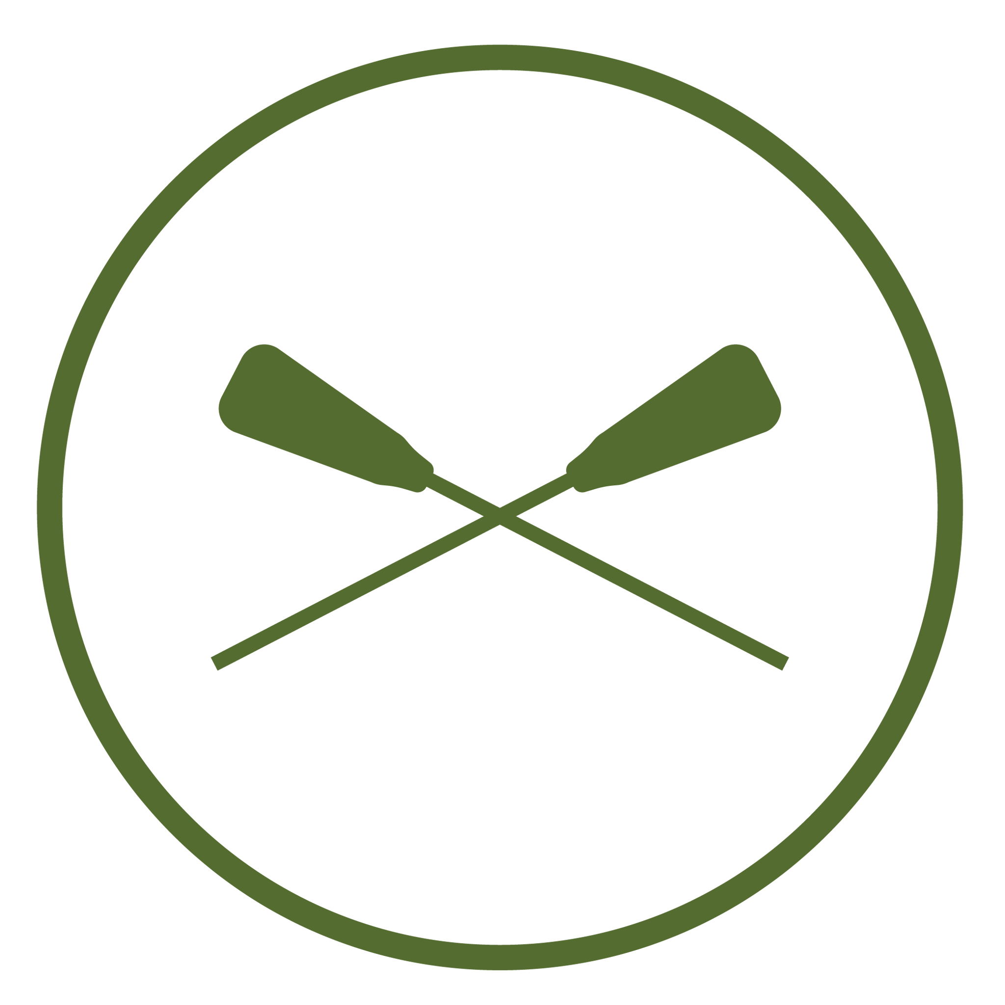 Rafting - Kayak Emblem