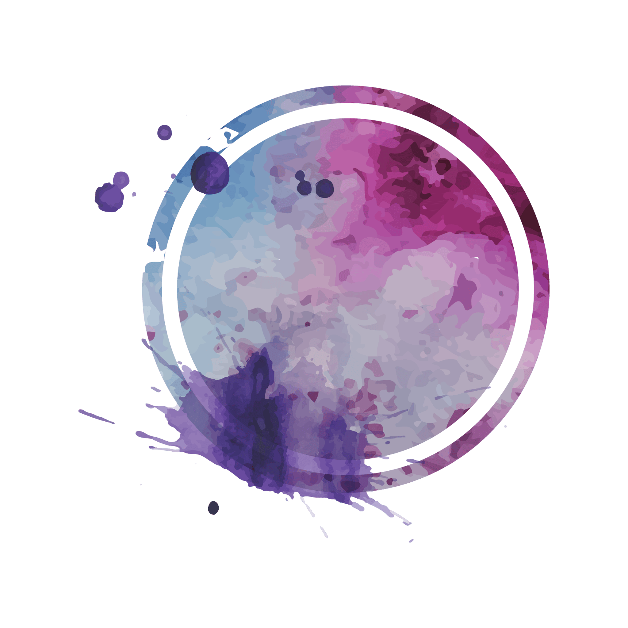 Watercolour Splatter 4