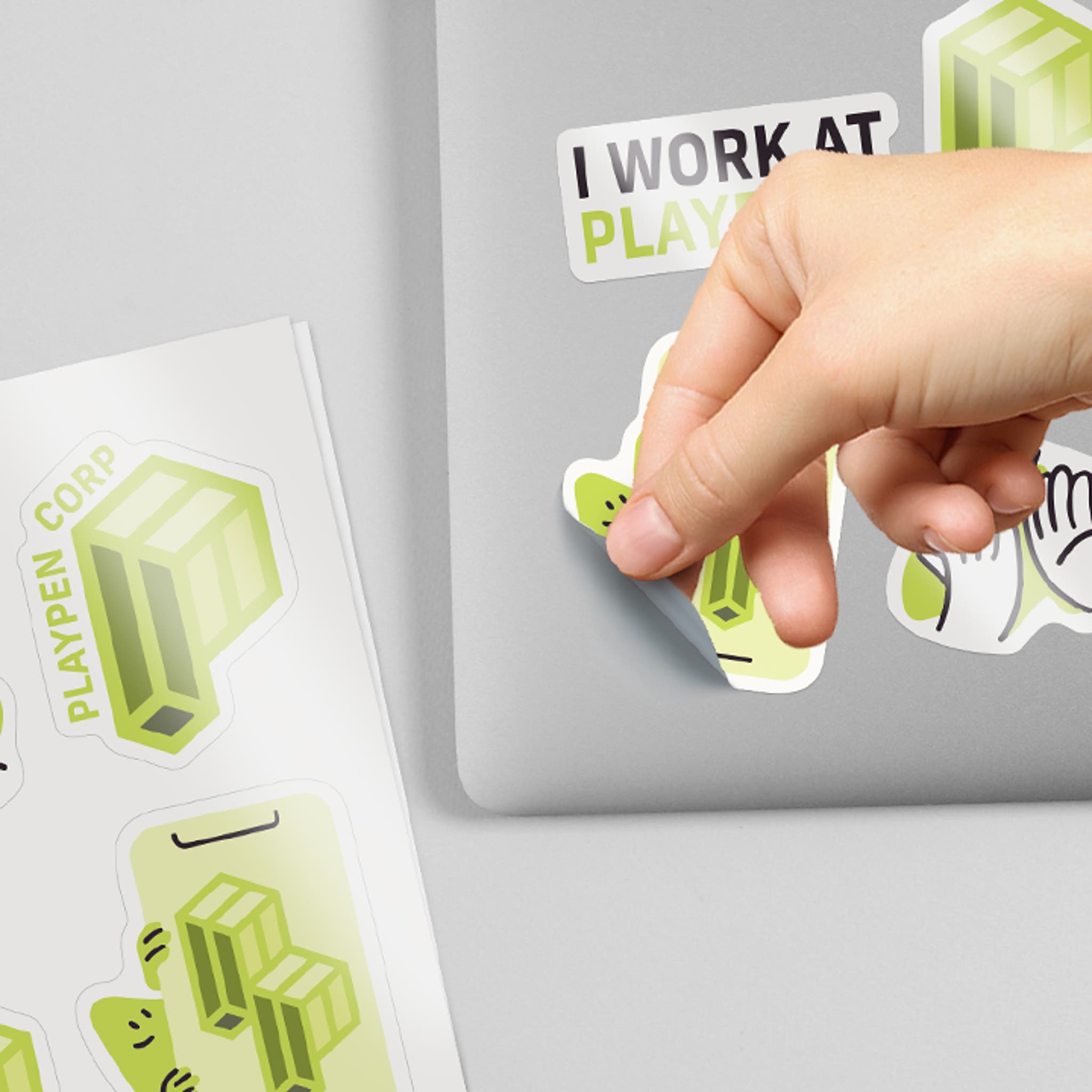 Glossy Sticker Pages