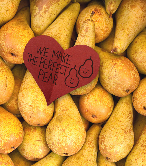 Pearfect Couple Valentine Puns