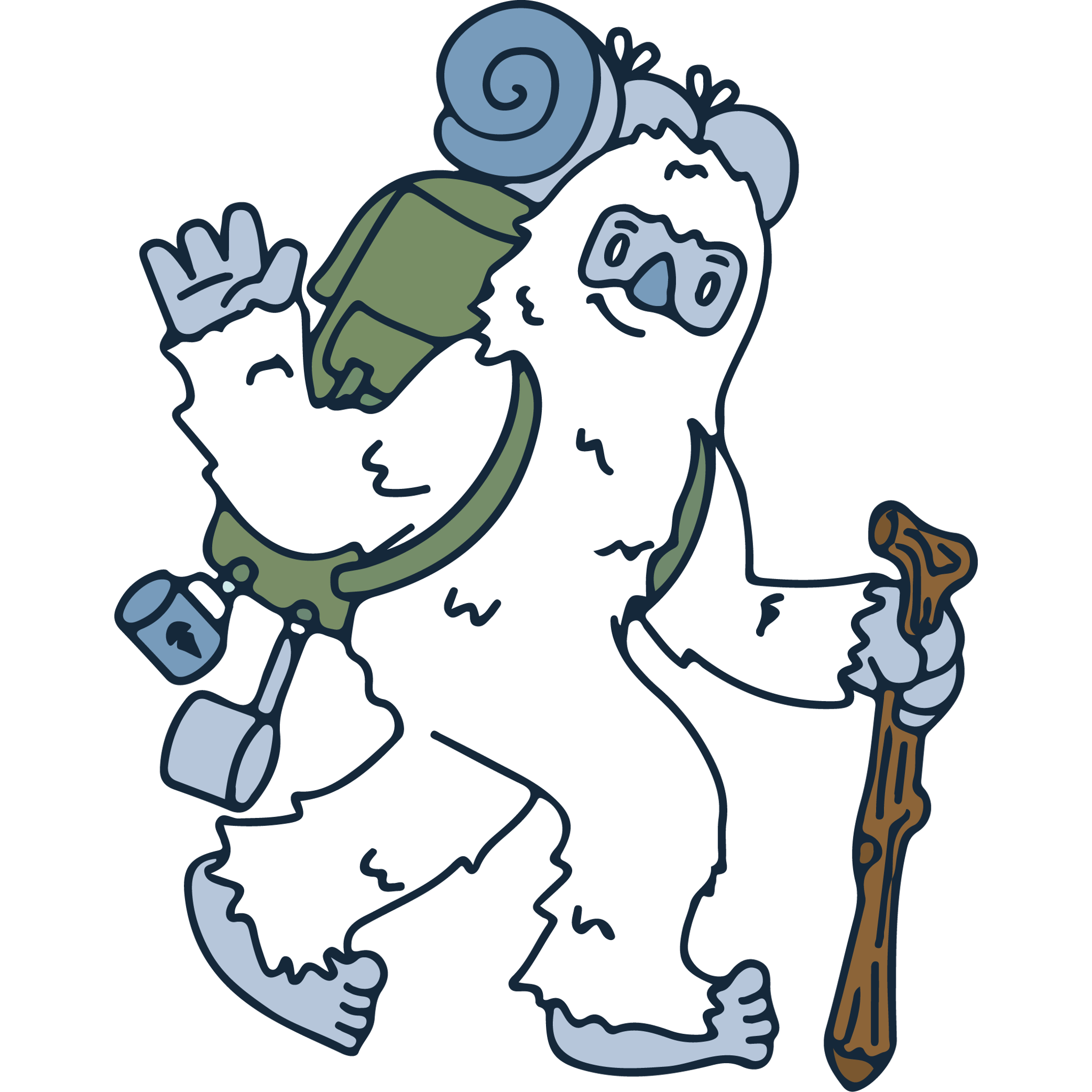 Hiking Yeti