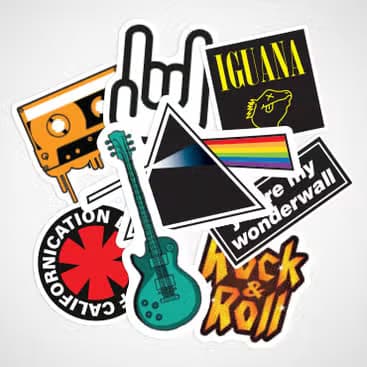 Guitar Stickers