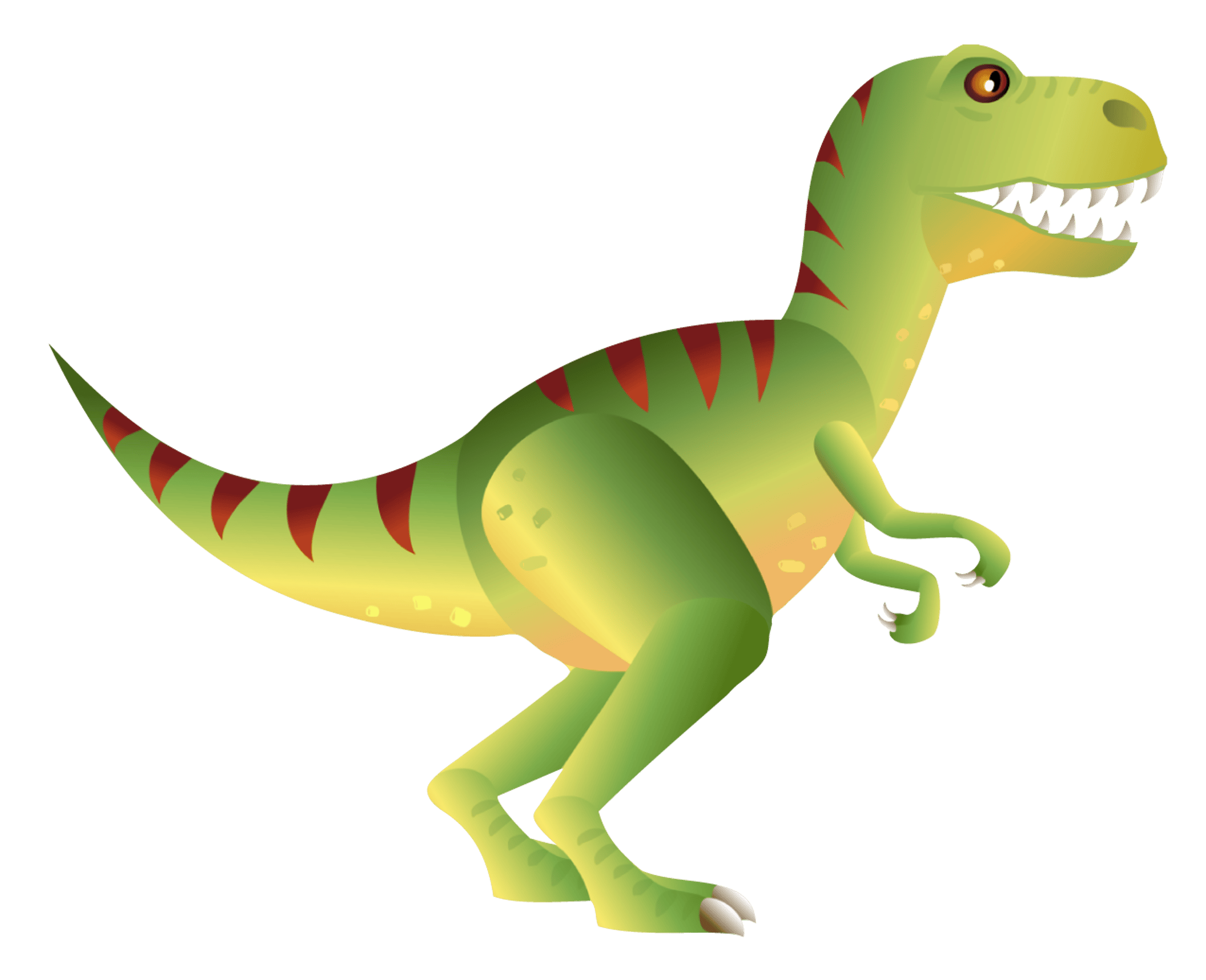 Stripped T-rex Dinosaur