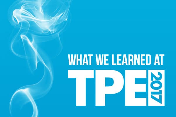What We Learned at TPE 2017