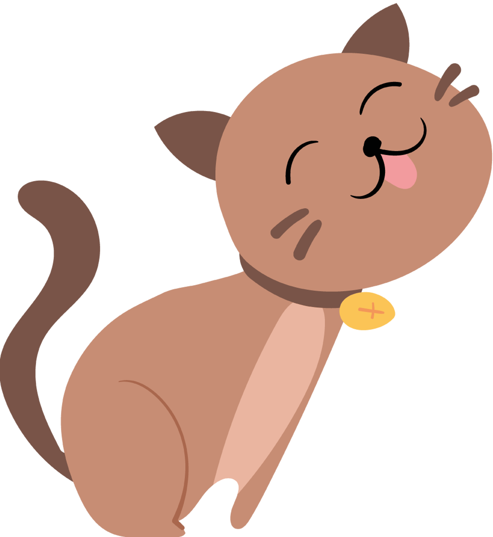 Cat lick