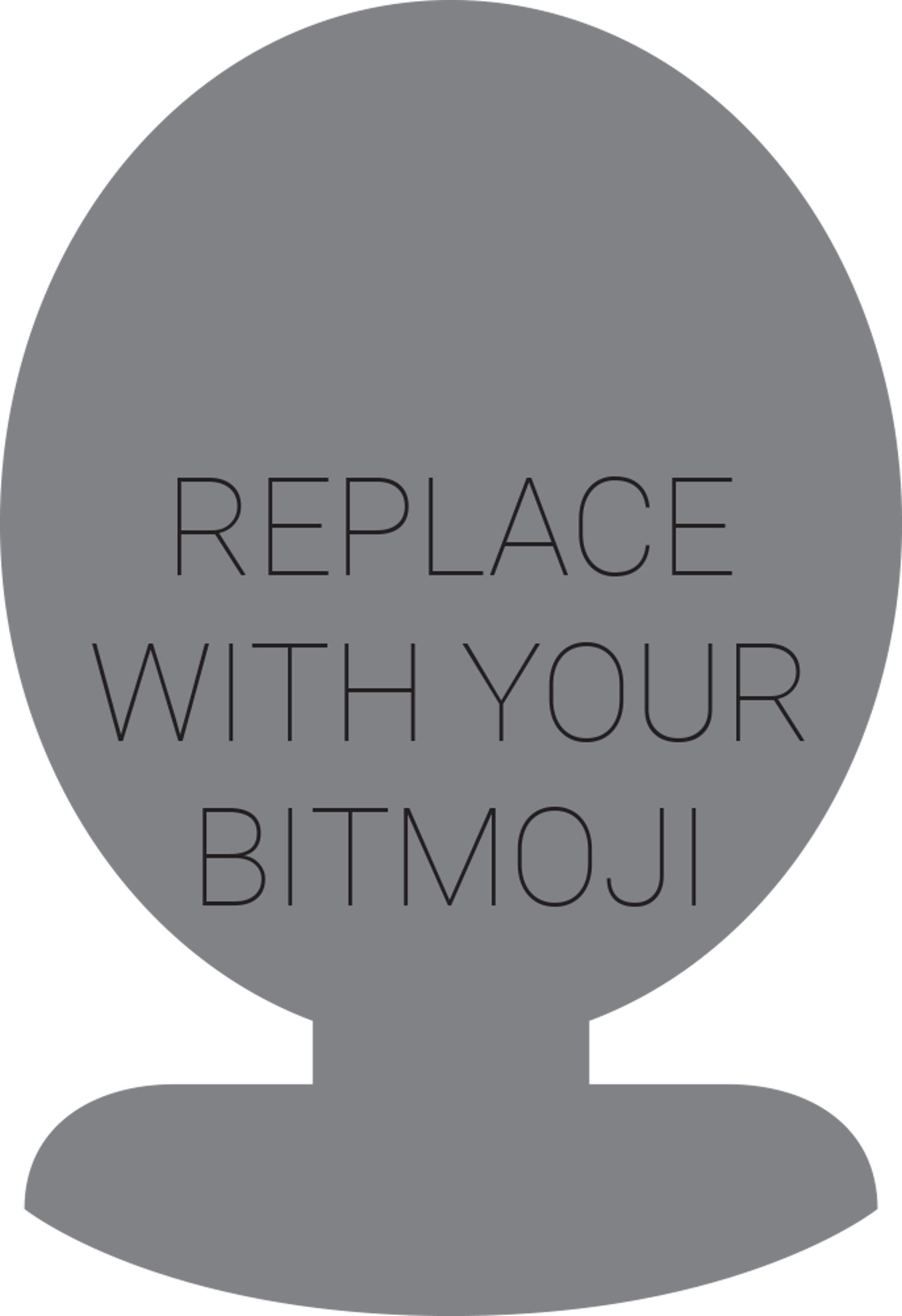 Replace Your Bitmoji